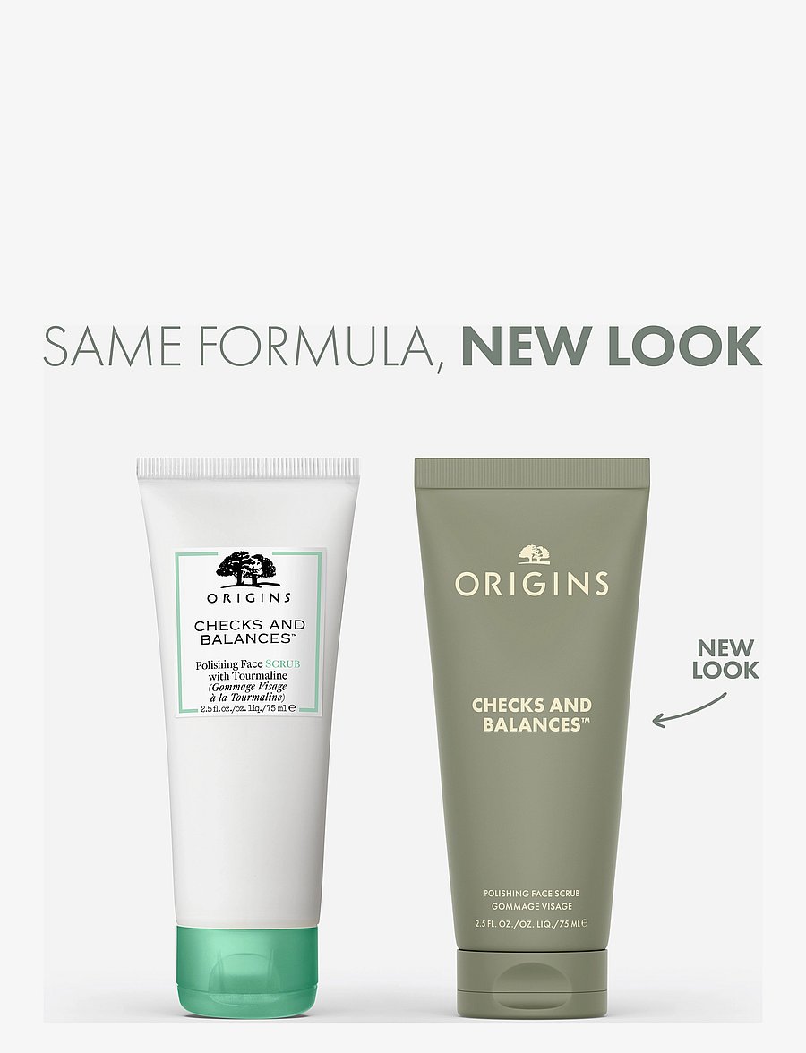 Origins - Checks and Balances Polishing Face Scrub with Tourmaline - peeling - andlit - clear - 1