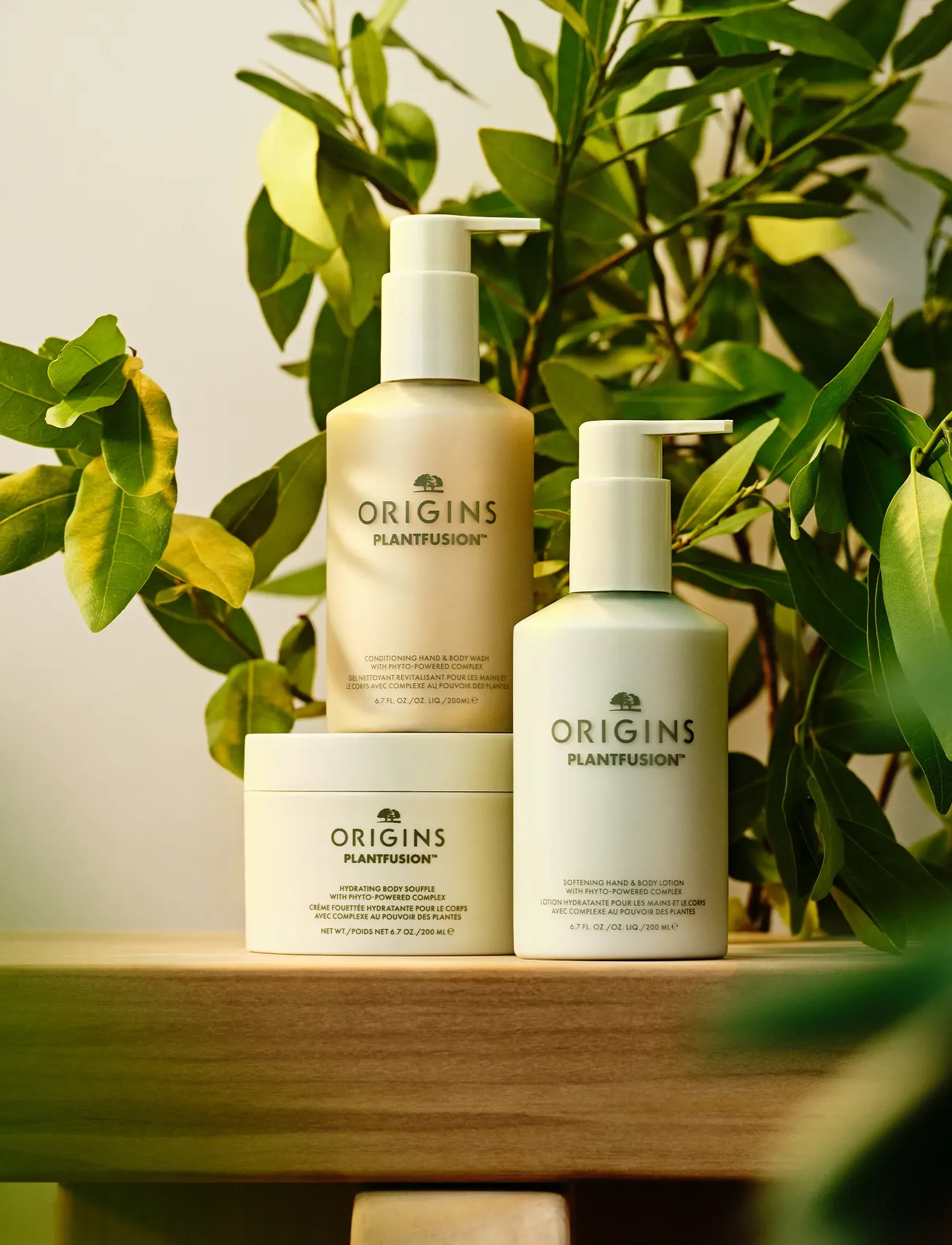 Origins - PLANTFUSION HYDRATING BODY SOUFFLE WITH PHYTO-POWERED COMPLEX - lotion & creme - clear - 3