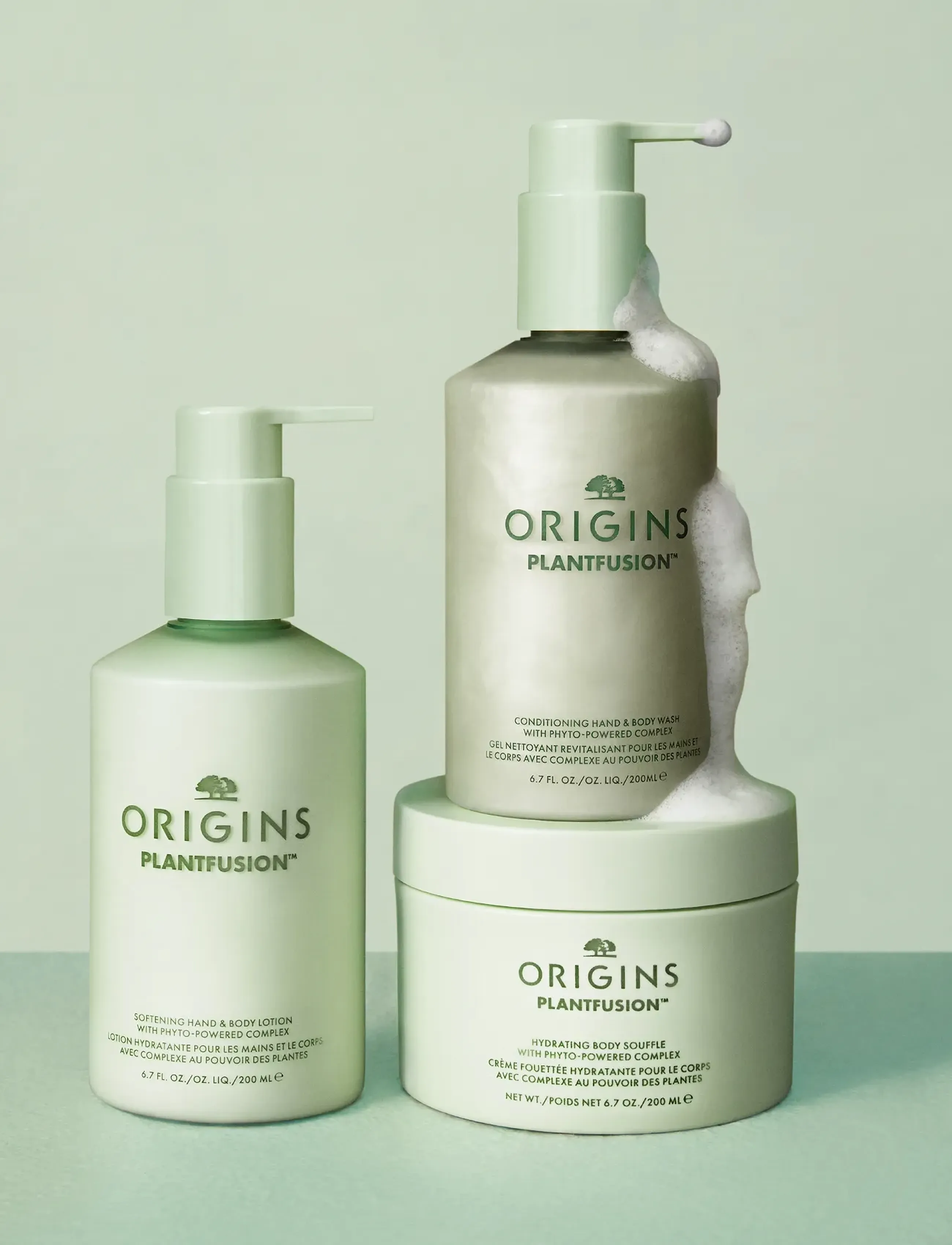 Origins - PLANTFUSION CONDITIONING HAND & BODY WASH WITH PHYTO-POWERED COMPLEX - shower gel & bruseolier - clear - 2