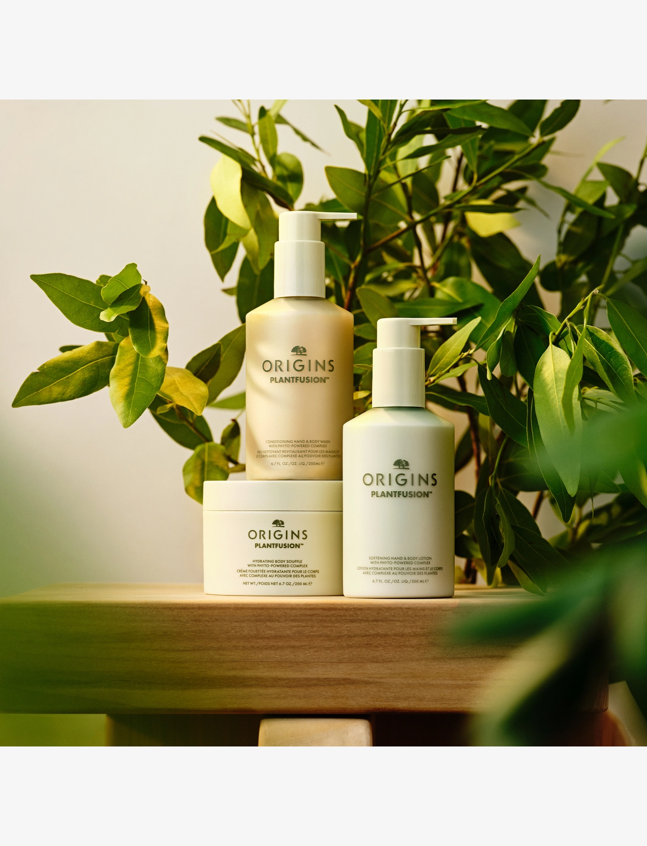 Origins - PLANTFUSION CONDITIONING HAND & BODY WASH WITH PHYTO-POWERED COMPLEX - dusjsåpe og dusjolje - clear - 2