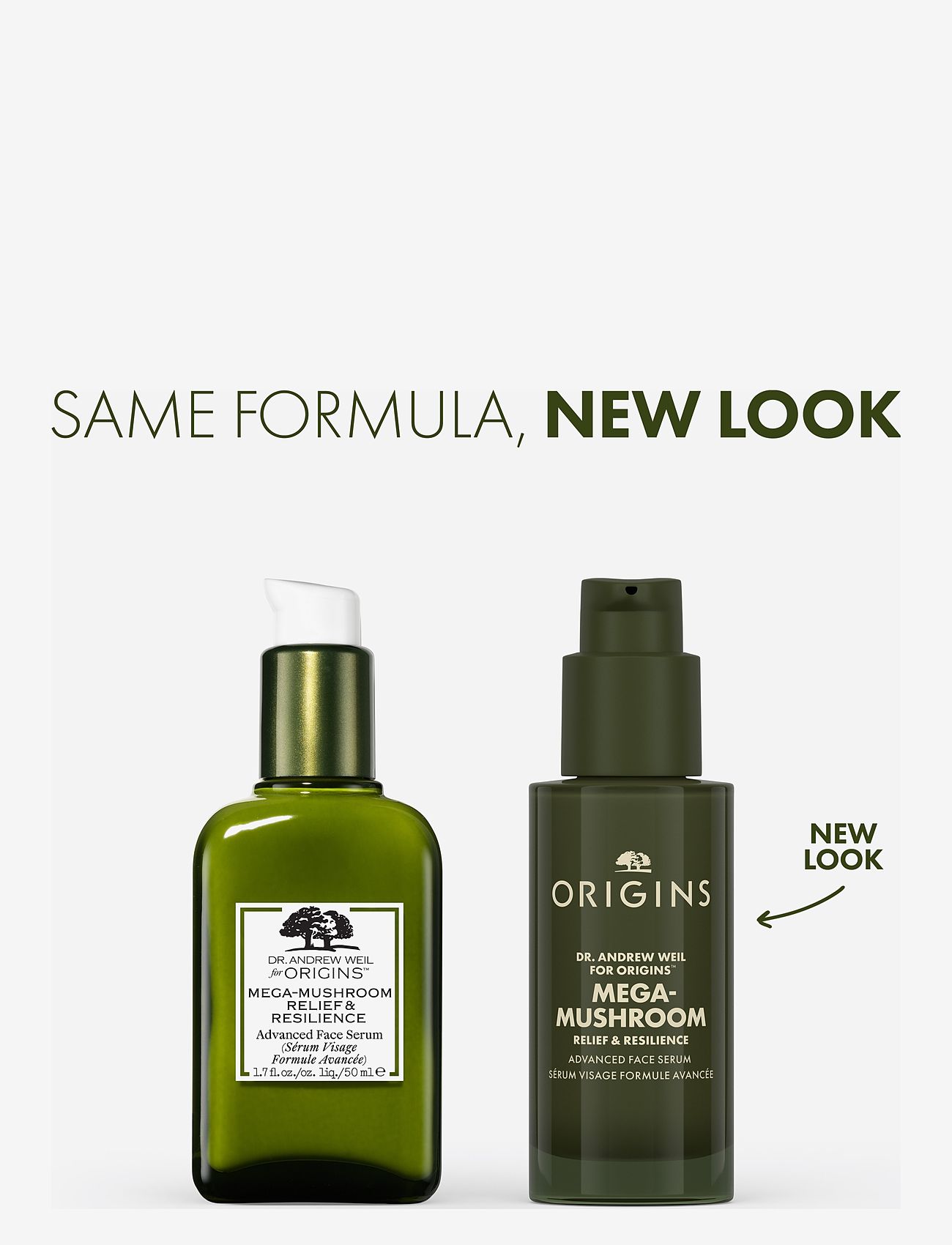 Origins - Dr. Weil Mega-Mushroom Relief & Resilience Advanced Face Serum - serum & oljor  - no colour - 1