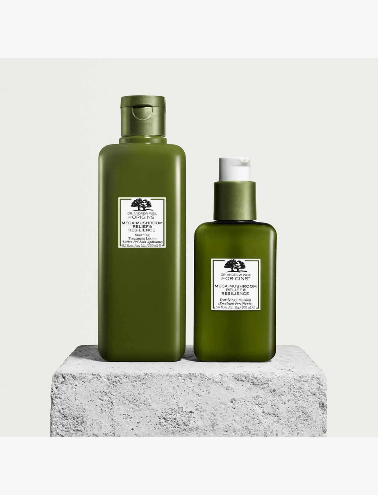 Origins - Dr. Weil Mega-Mushroom Relief & Resilience Soothing Treatment Lotion - sommerens hudpleje - no colour - 5
