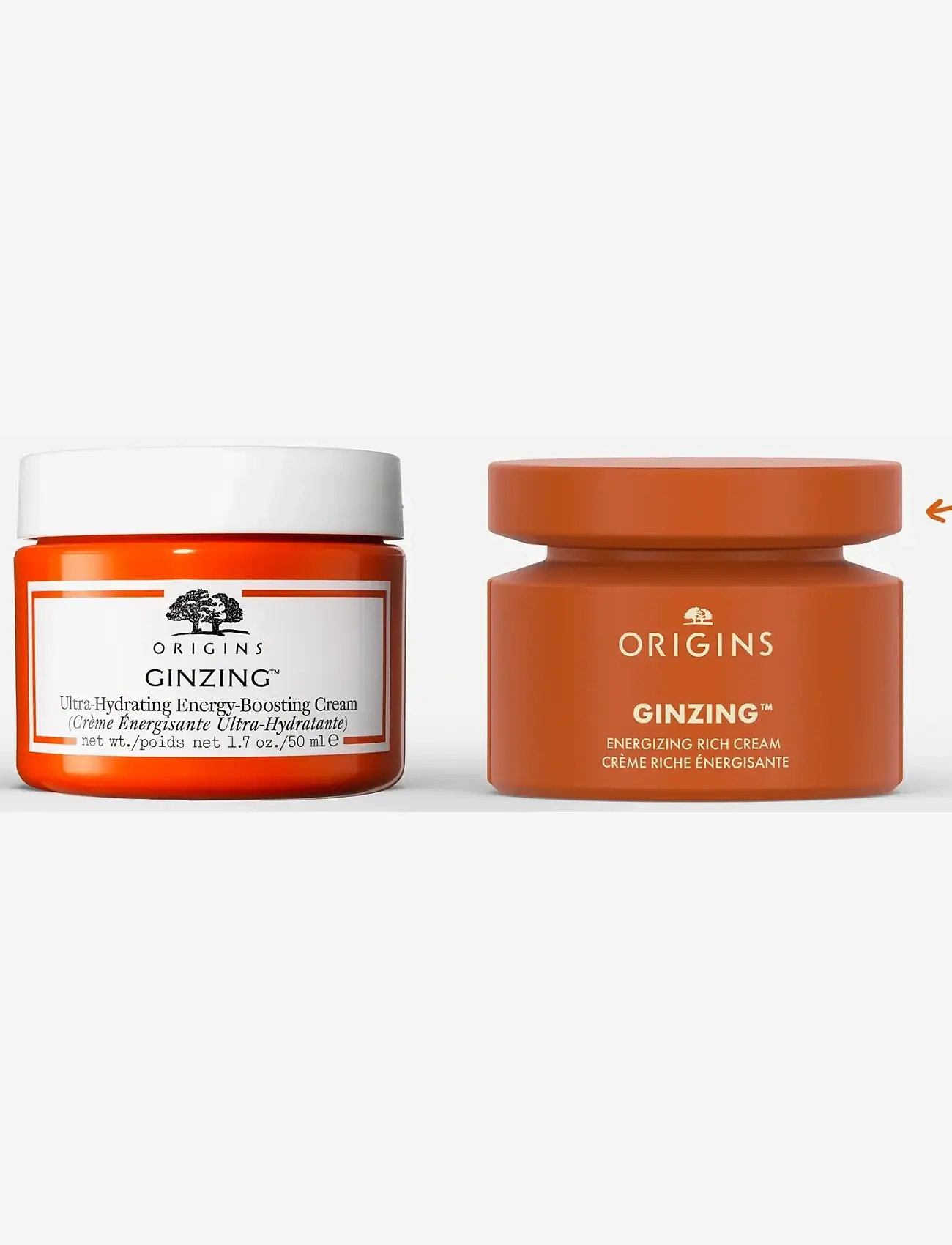 Origins - GinZing Energizing Rich Hydrating Cream - fugtpleje - clear - 2