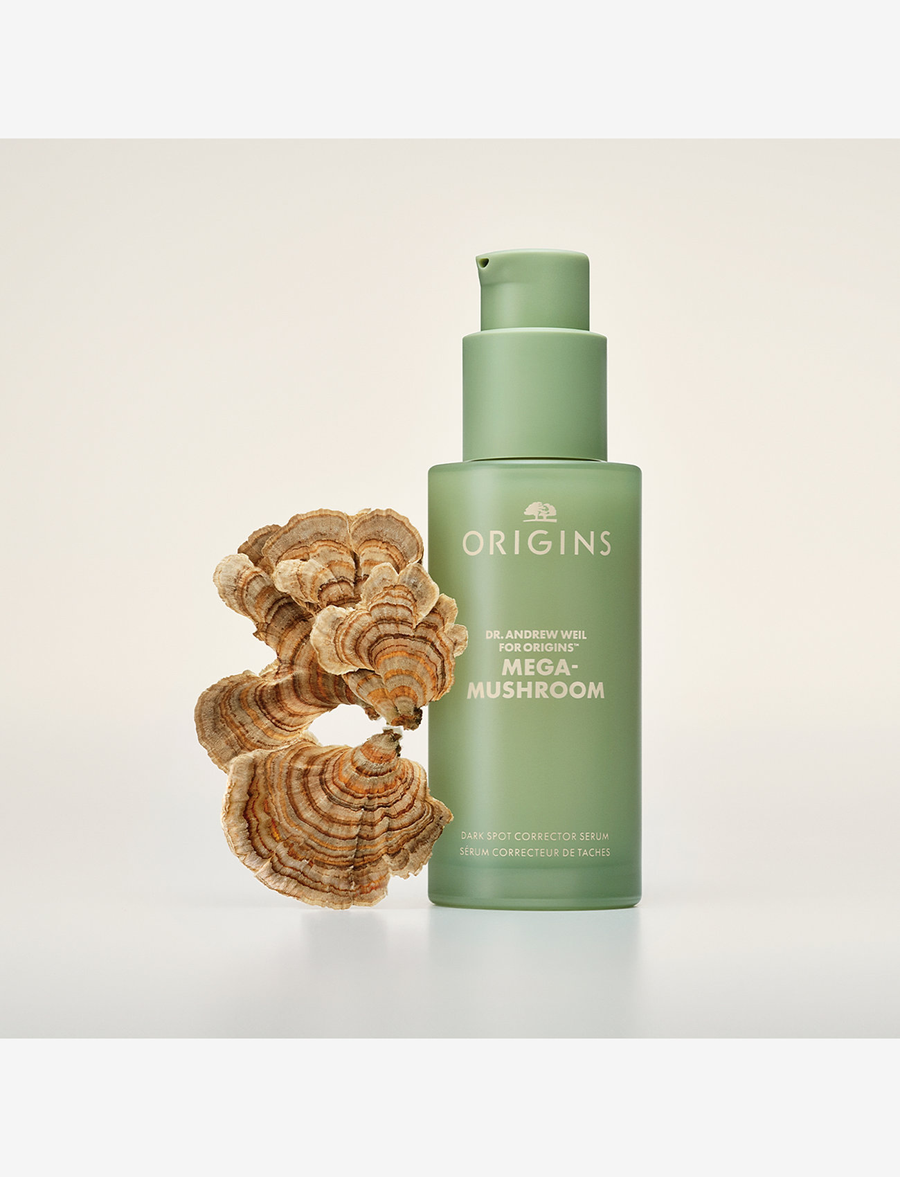 Origins - Dr. Weil Mega-Mushroom Dark Spot Corrector Serum - serums & oils - clear - 5
