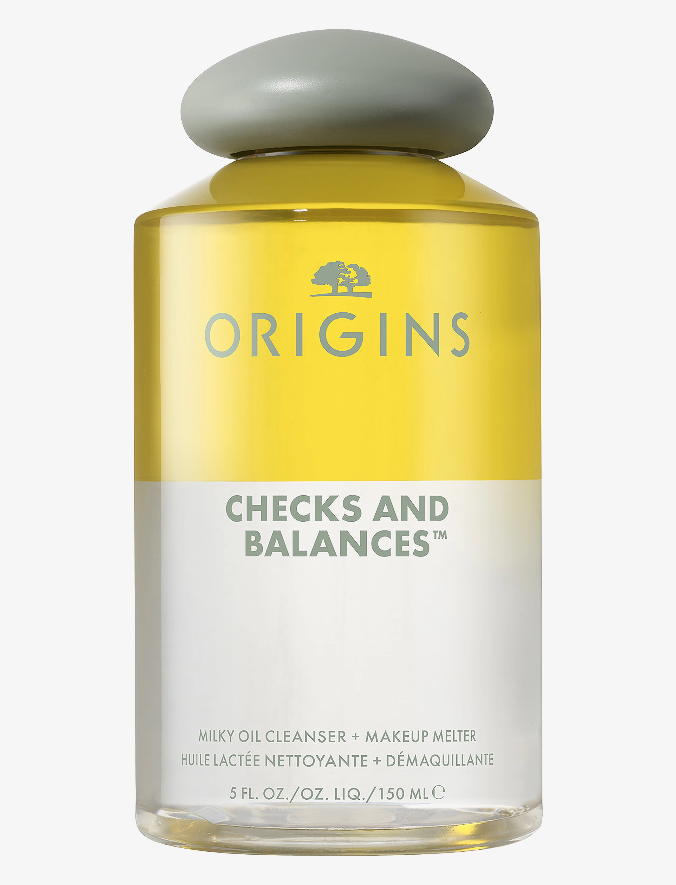 Origins Checks And Balances Milky Oil Cleanser + Makeup Melter, Mælkerenser, Nude, Str: 150 ml