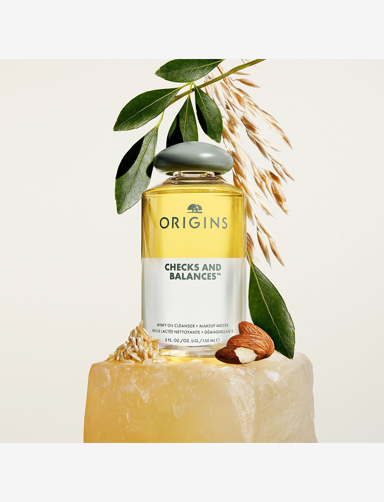 Origins - Checks and Balances Milky Oil Cleanser + Makeup Melter - rengöringsmjölk - clear - 2