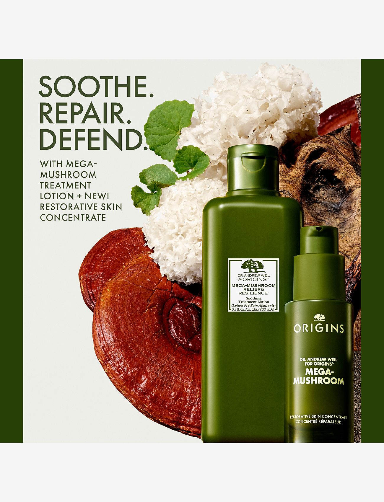 Origins - Dr. Weil Mega- Mushroom Restorative Skin Concentrate - serum & oljor  - no colour - 4