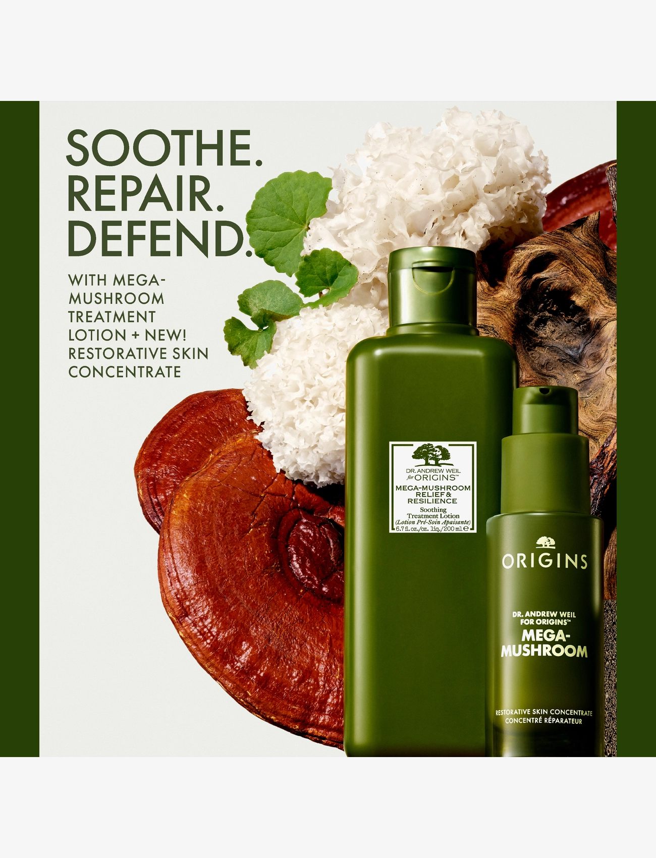 Origins - Dr. Weil Mega- Mushroom Restorative Skin Concentrate - serum & olier - no colour - 4
