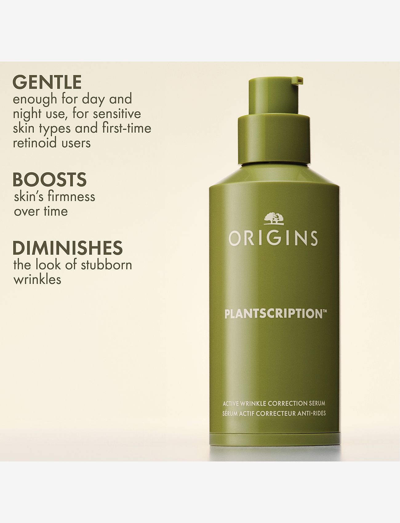 Origins - Plantscription Active Wrinkle Correction Serum - serum & oljor  - clear - 1