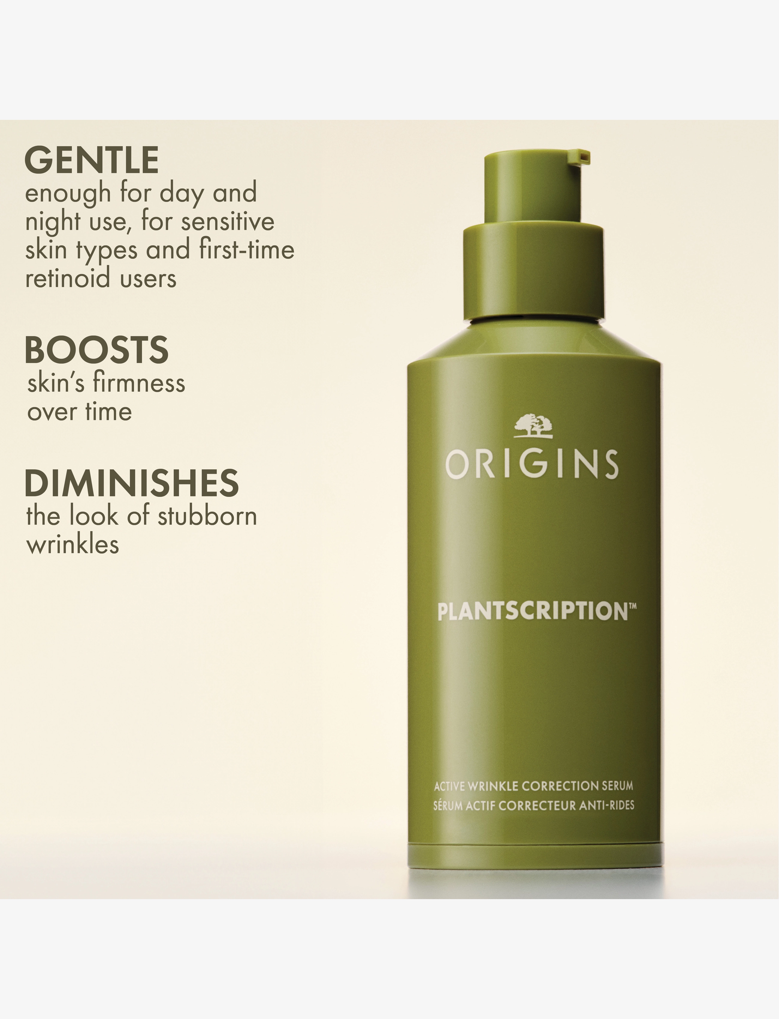 Origins - Plantscription Active Wrinkle Correction Serum - serum & olier - clear - 1