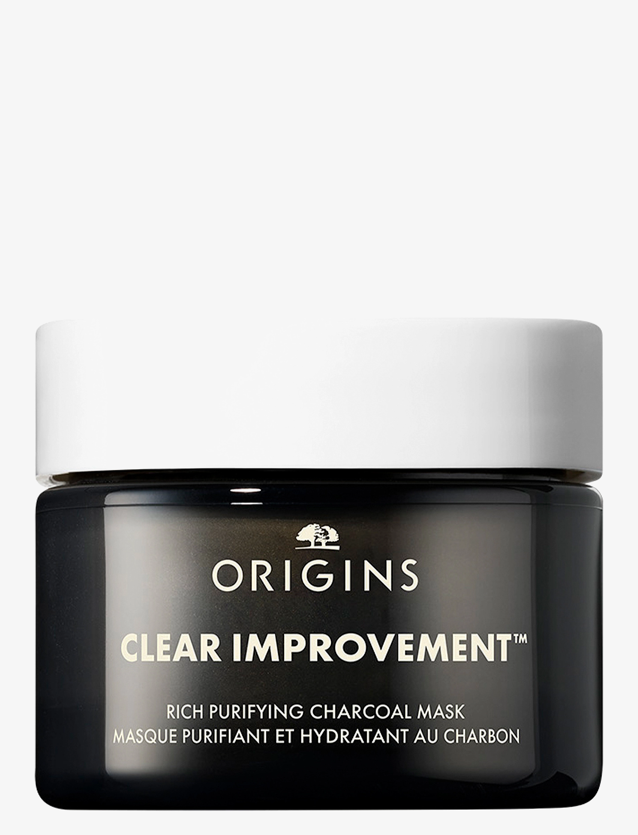 Origins Clear Improvement Rich Purifying Charcoal Mask, 30 ml, Nude, Ansigtsmasker > Lermaske, Dame