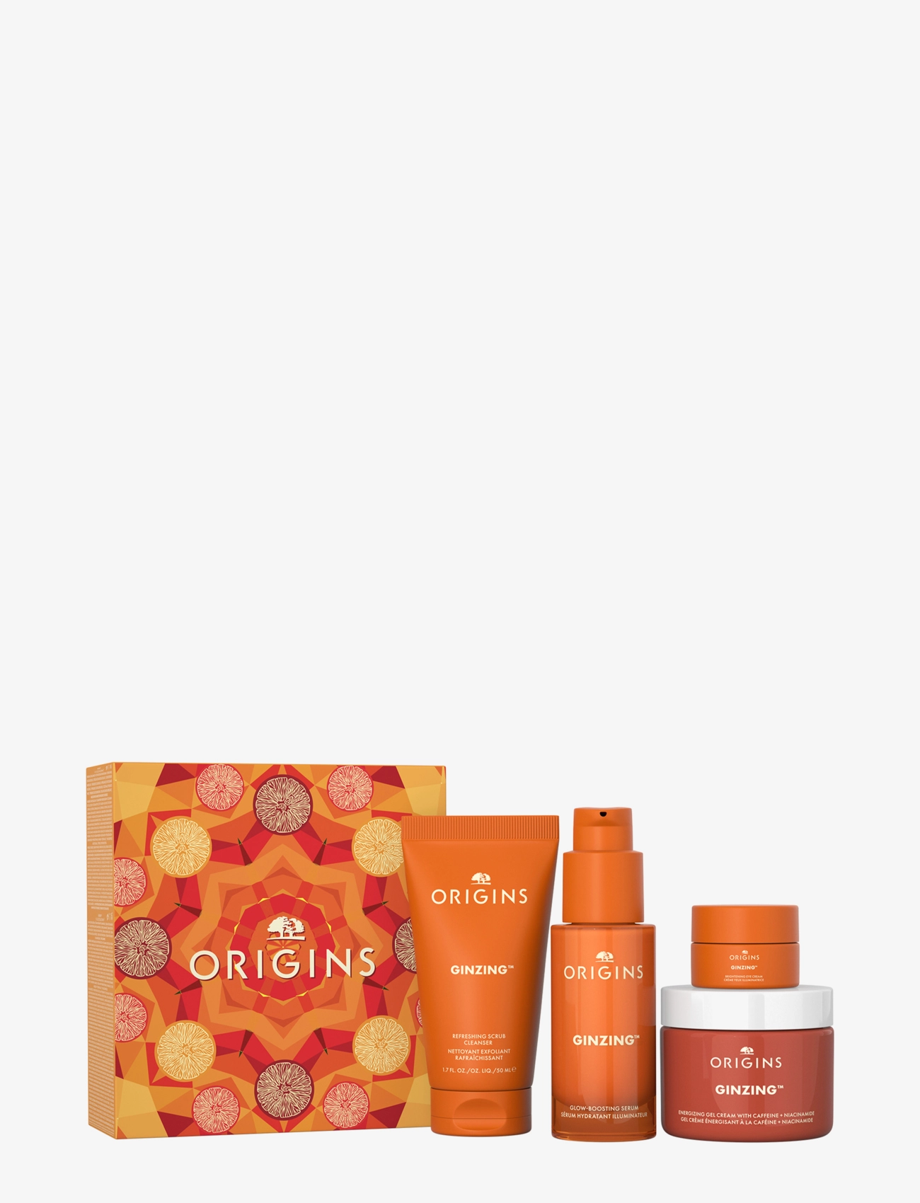 Origins Ginzing Glowing Essentials Gift Set - Origins - MULTI / clear