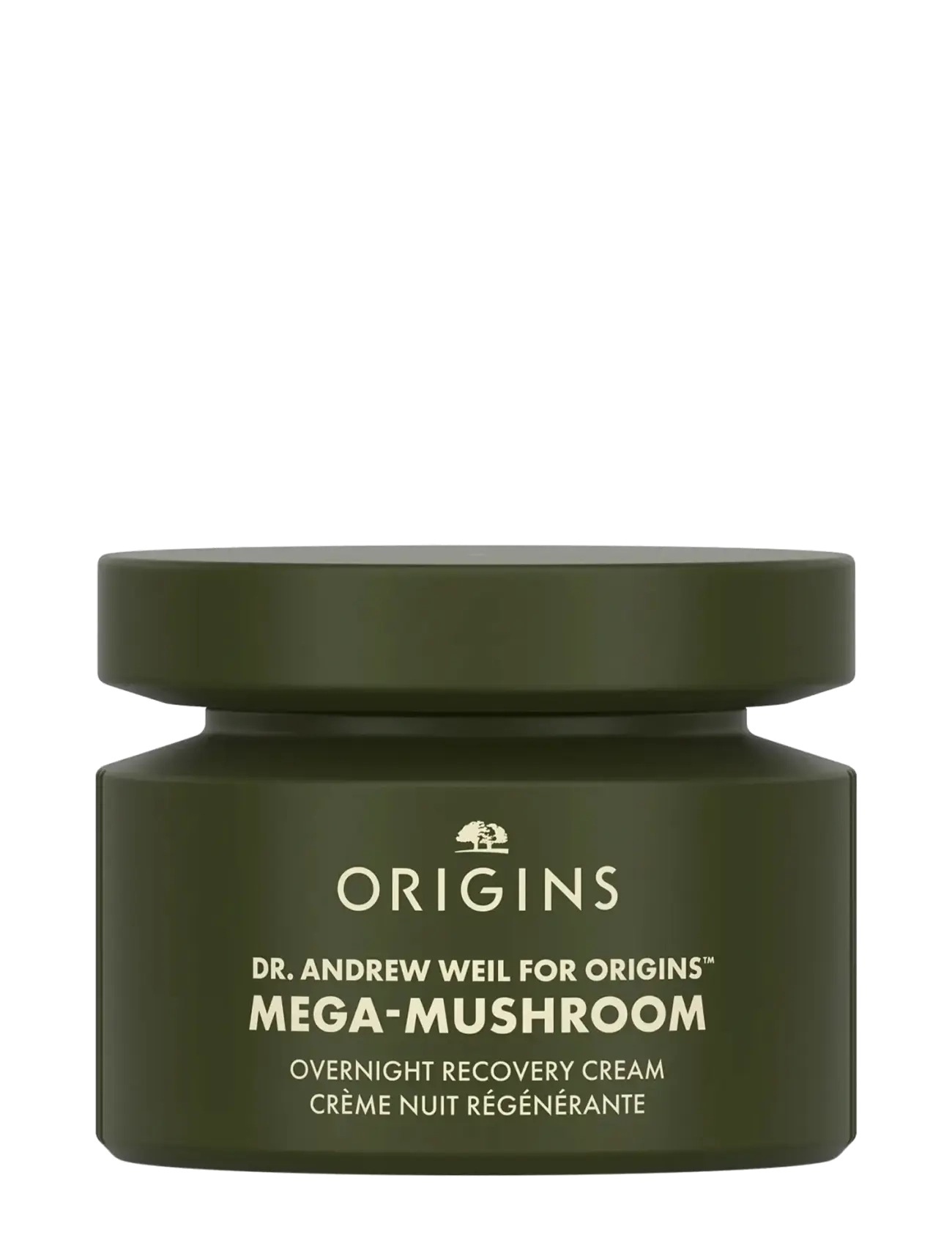 Origins Dr. Weil Mega Mushroom Overnight Recovery Cream, 50 ml, Nude, Fugtighedscreme > Natcreme, Dame