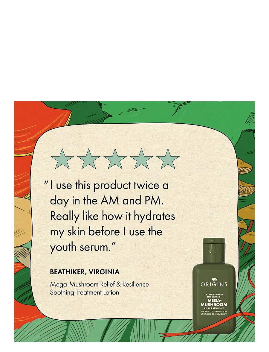 Origins - MEGA-MUSHROOM™ Calming Essentials Gift Set - handa honum - no color - 3