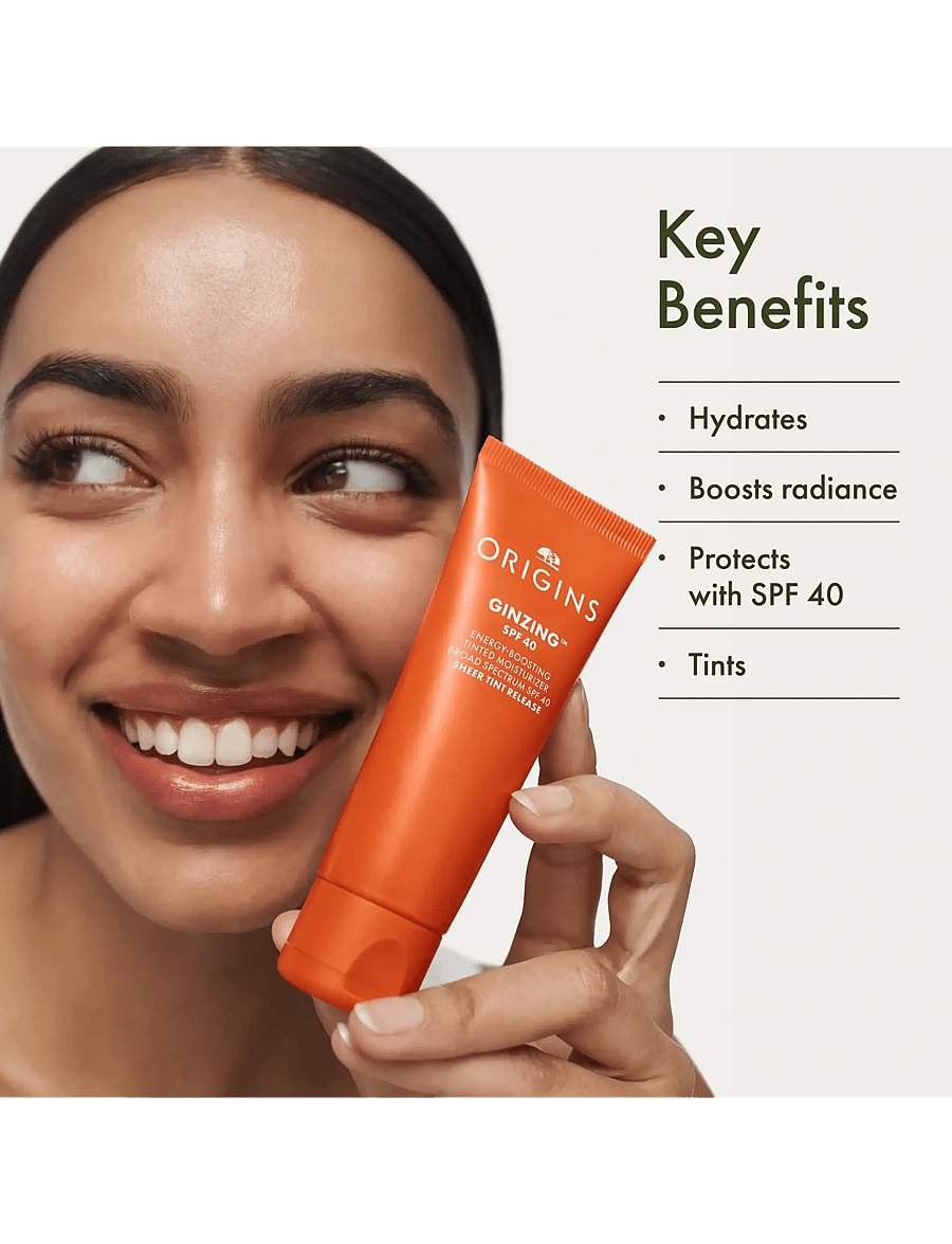 Origins - GinZing SPF 40 Energy-Boosting Tinted Moisturizer - fugtpleje - shade 3 (medium to deep skin tones) - 5