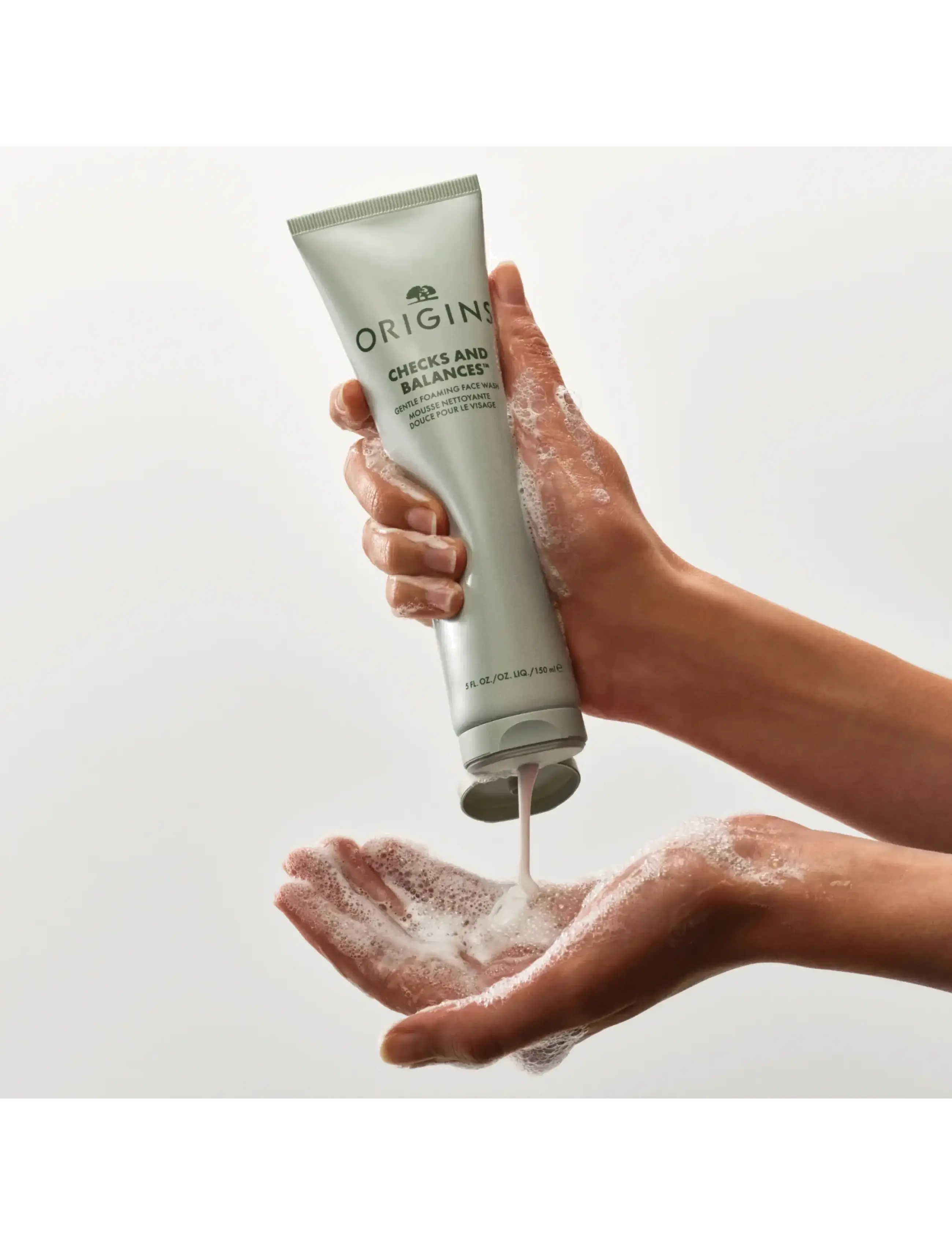 Origins - Checks and Balances™ Gentle Foaming Face Wash - foaming cleanser - clear - 1