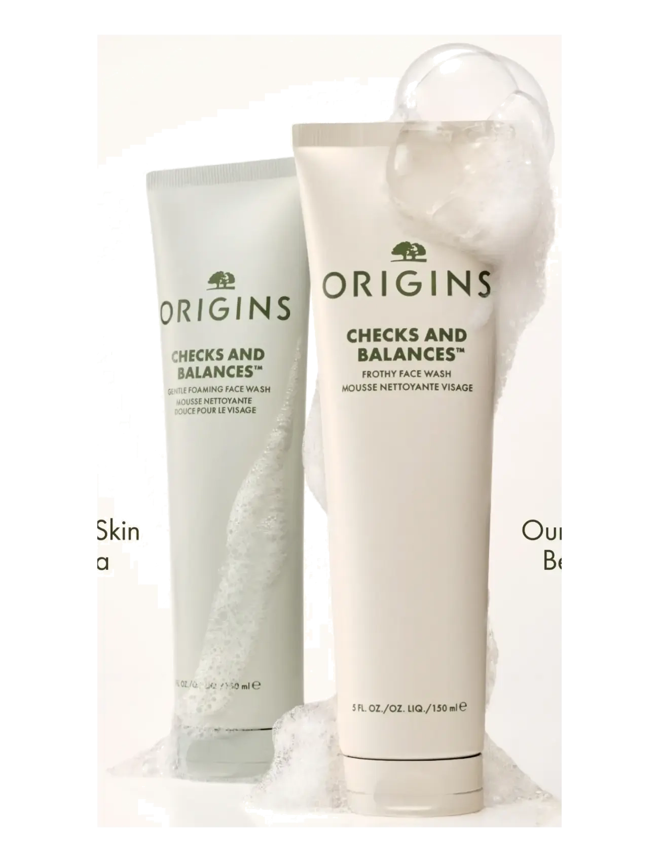 Origins - Checks and Balances™ Gentle Foaming Face Wash - foaming cleanser - clear - 5