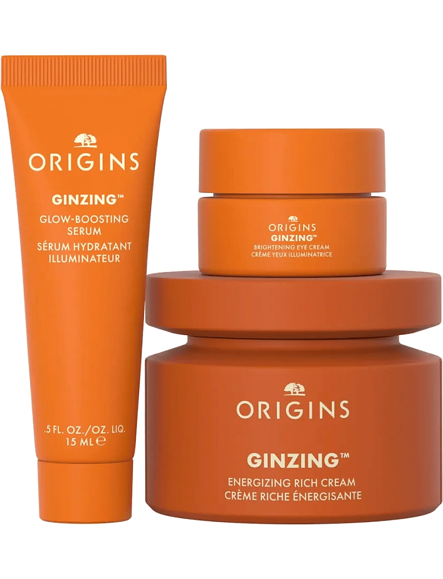 Origins - GLOW-BOOSTING COLLECTION - serum & oljor - clear - 1