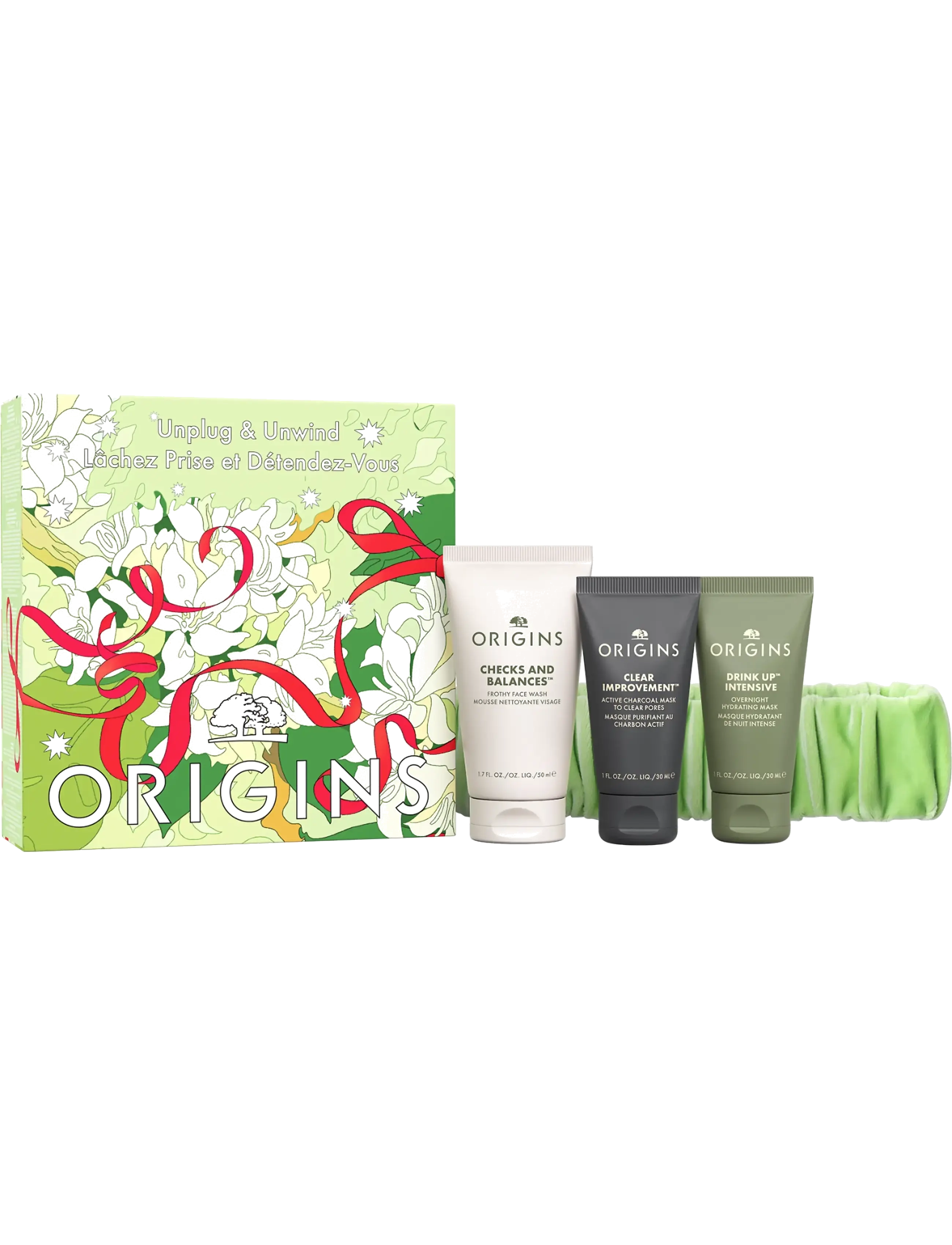 Origins UNPLUG & UNWIND; CLEANSE & MASK SET - Mors dags-gaver - NO COLOR / undefined