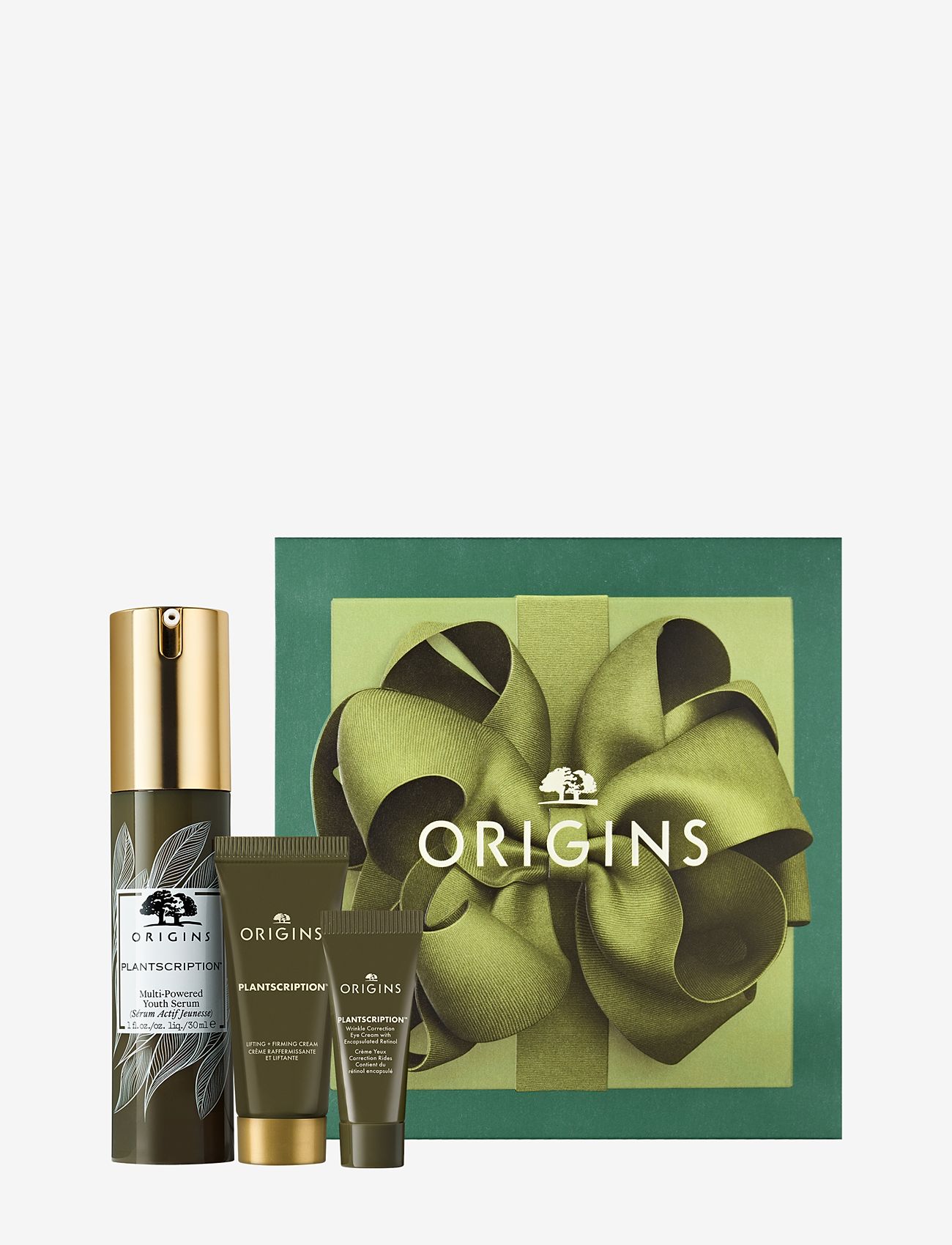 Origins - Presents of Plantscription Trio to Rejuvenate Face & Eyes Gift Set - mellom 500-1000 kr - clear - 0