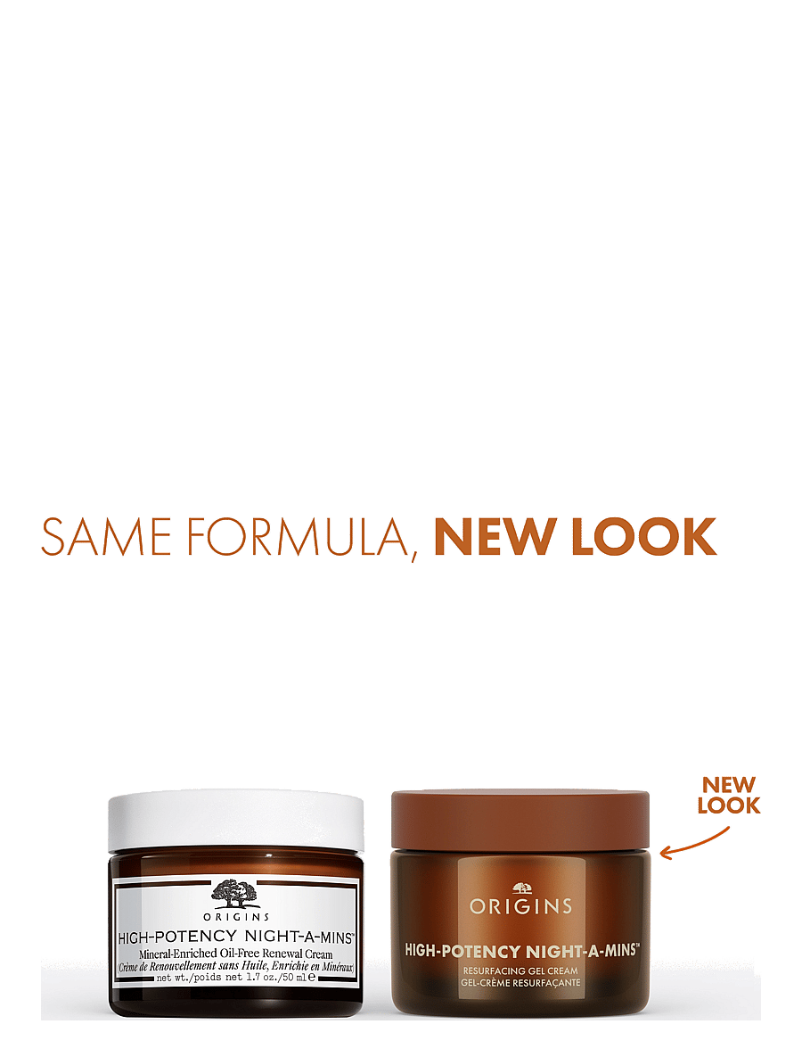 Origins - High-Potency Night-A-Mins Resurfacing Hydrating Gel Cream with AHA - kosteusvoiteet - clear - 1