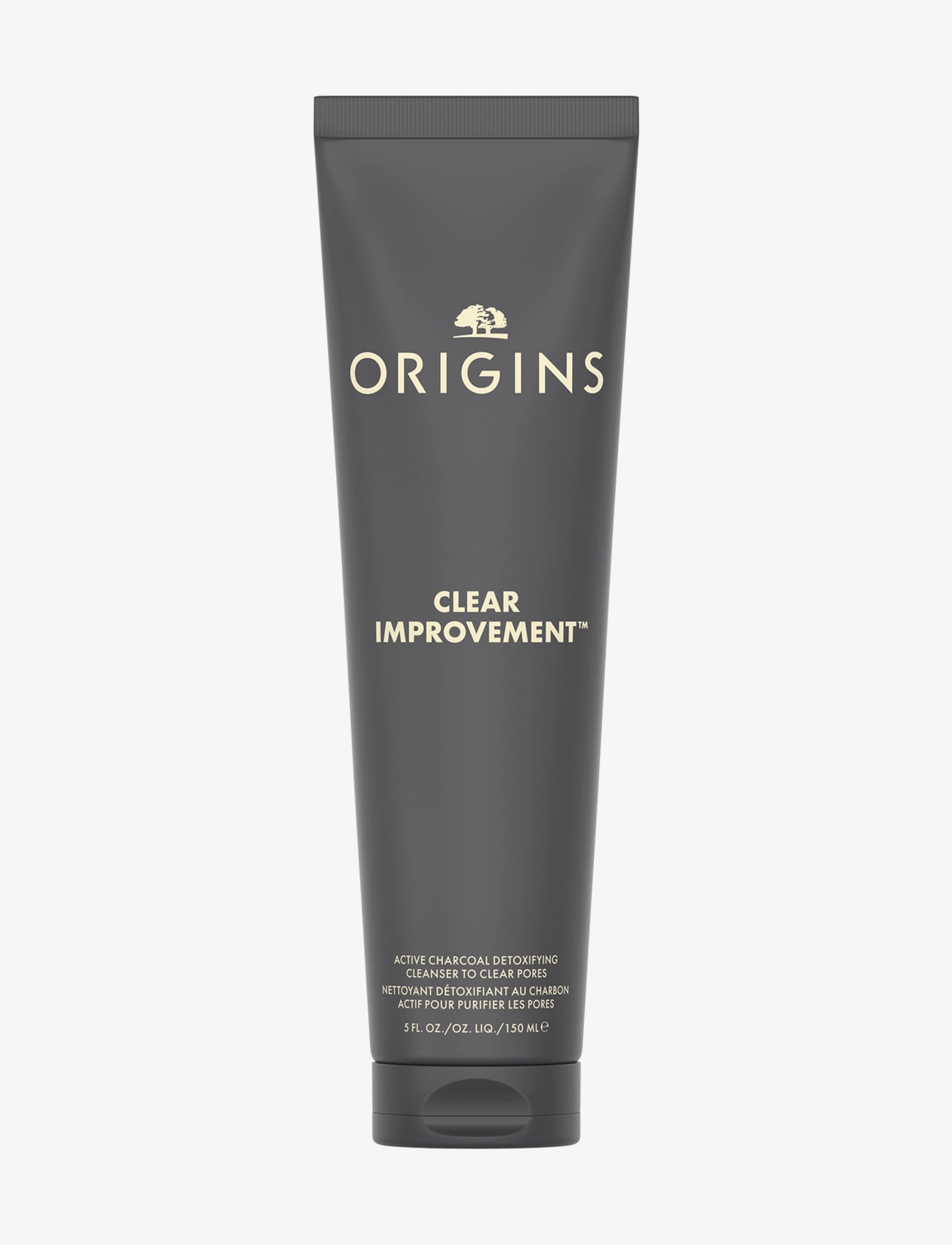 Origins Clear Improvement Active Charcoal Detoxifying Cleanser To Clear Pores, Rensemiddel, Nude, Str: 150 ml