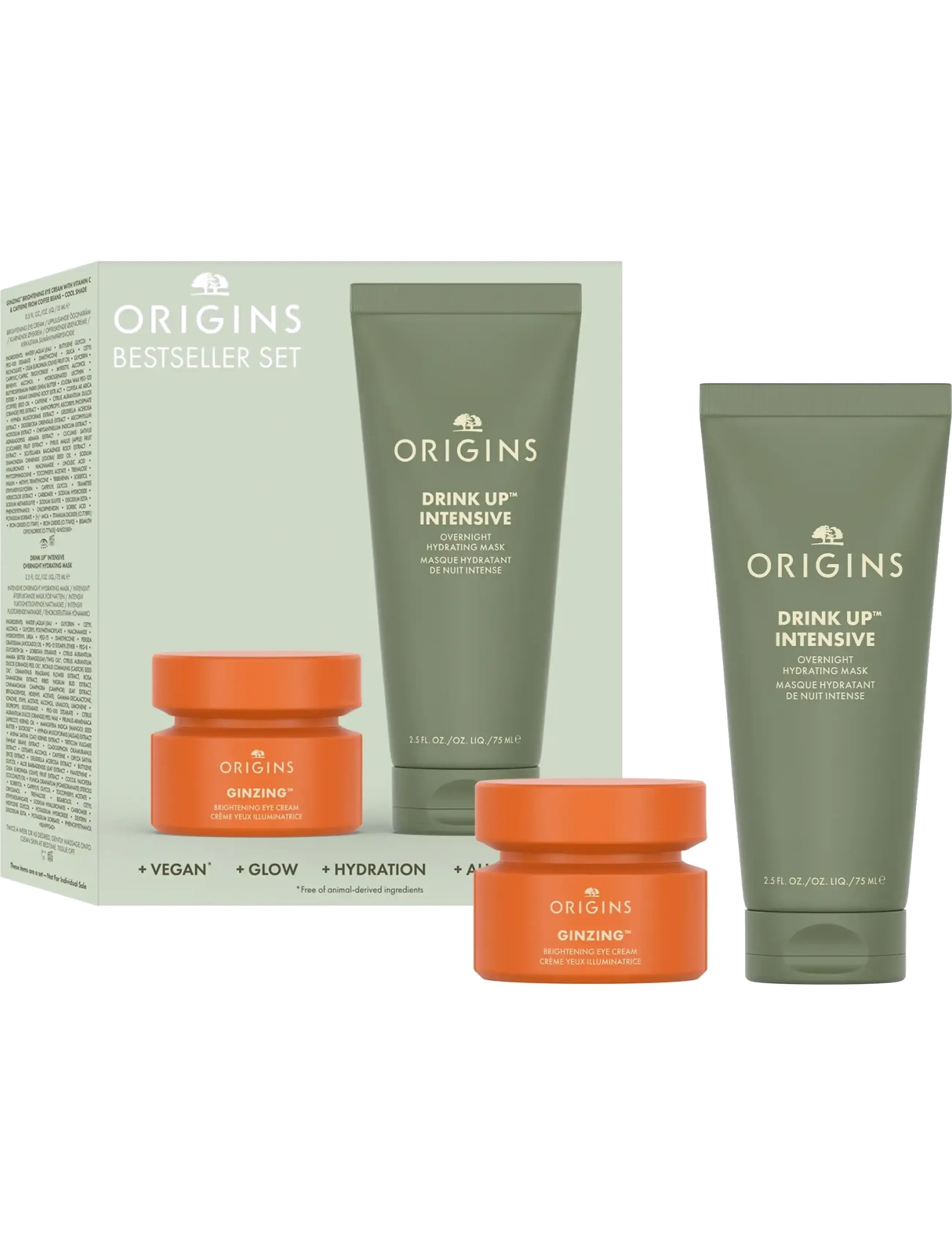 Origins Bestseller Set, Skincare Sæt, Nude, Str: ONE SIZE