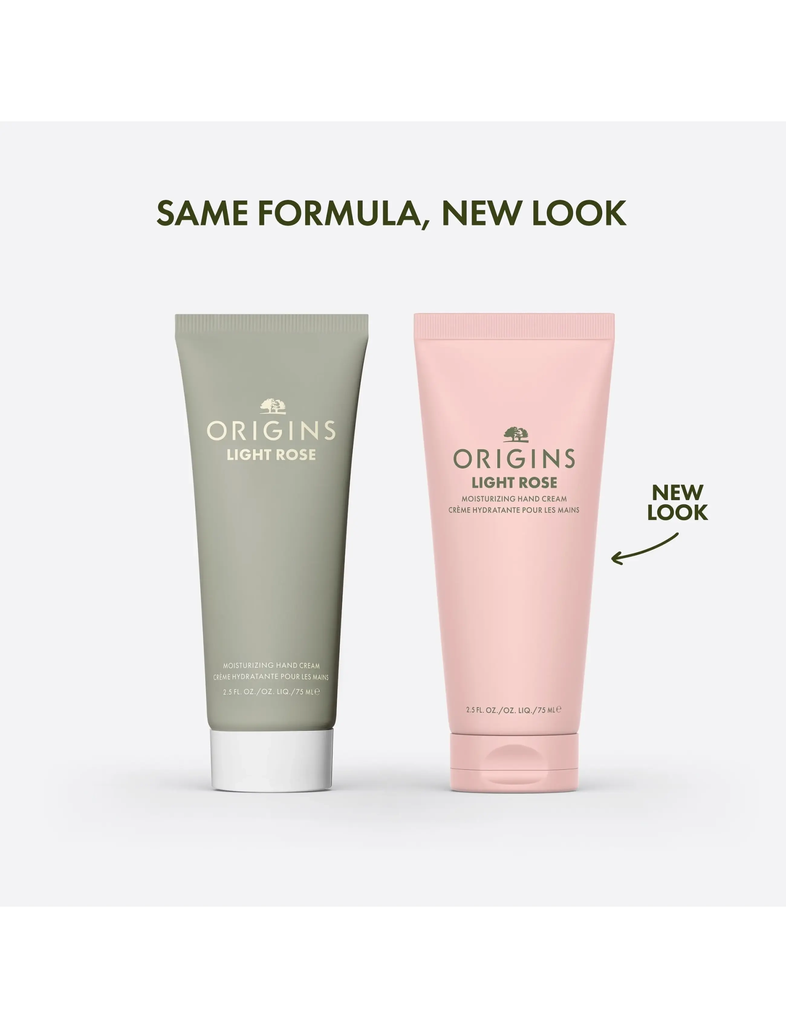 Origins - Light Rose Moisturizing Hand Cream - håndcremer - clear - 2
