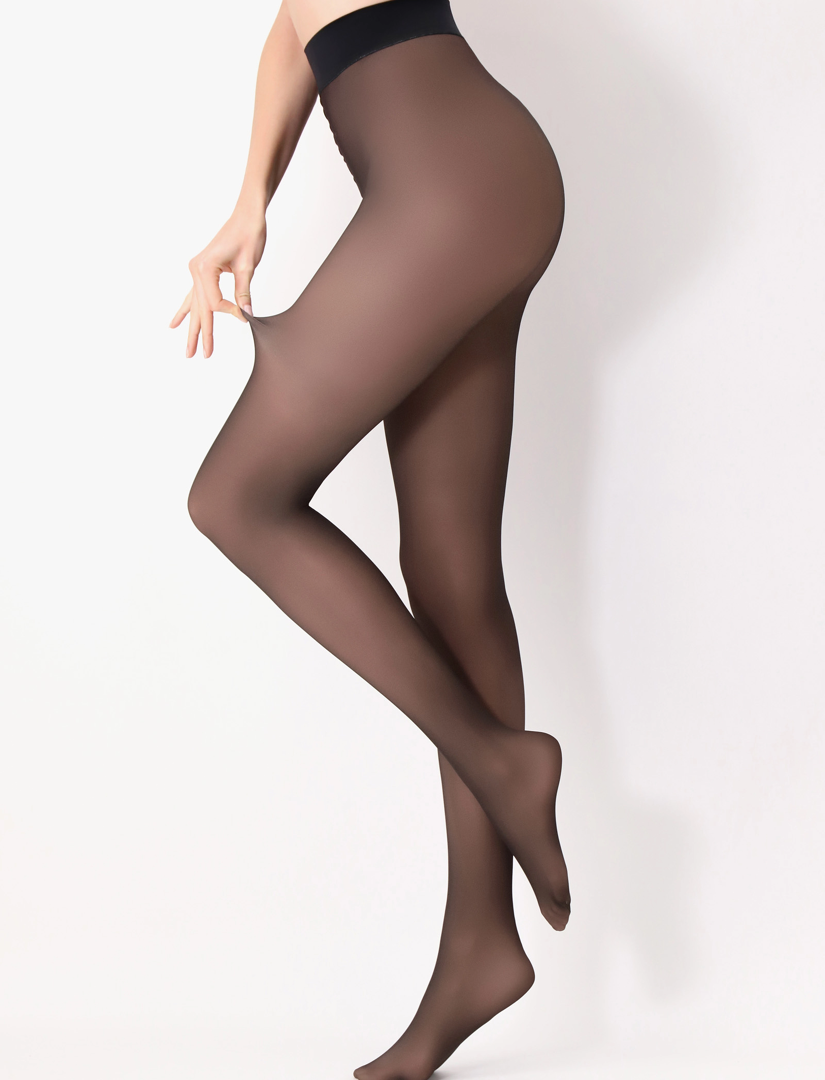 Oroblu Oroblu Thermo Nude Tights, M, Black, Undertøj > Pantyhose, Dame