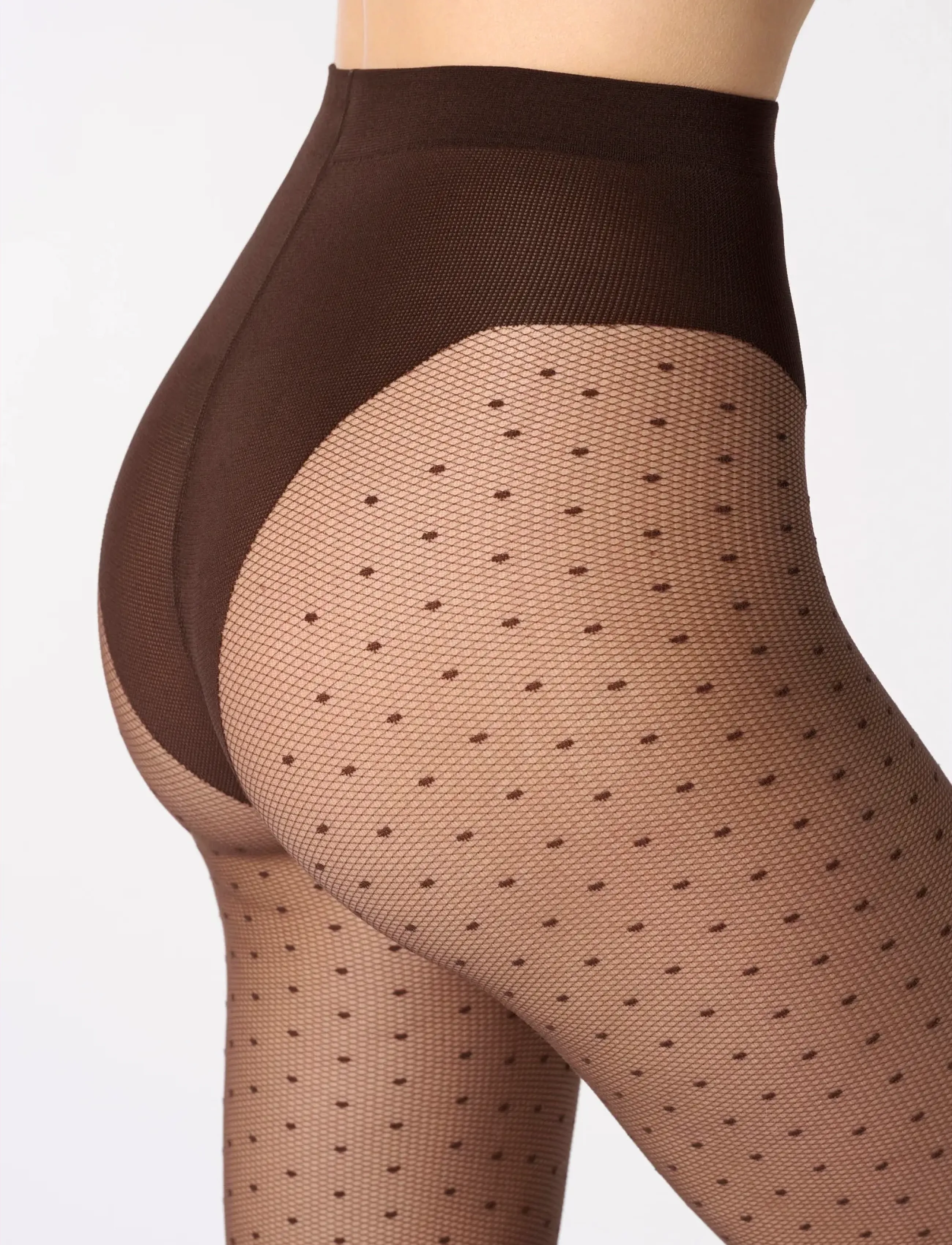 Oroblu - Oroblu Plumetis Tights 30 - speciella tillfällen - moka - 4