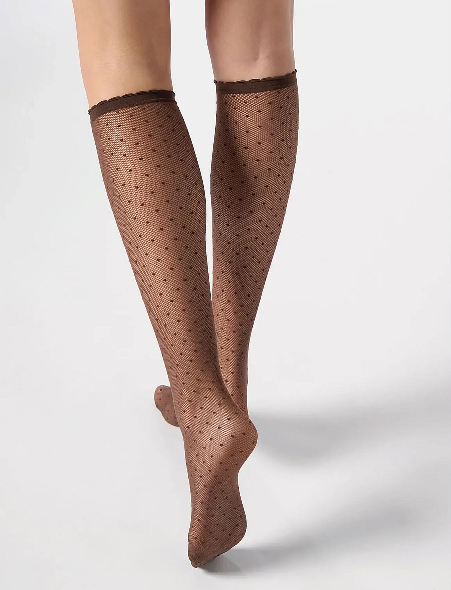 Oroblu - Oroblu Plumetis knee high - kniestrümpfe - moka - 3