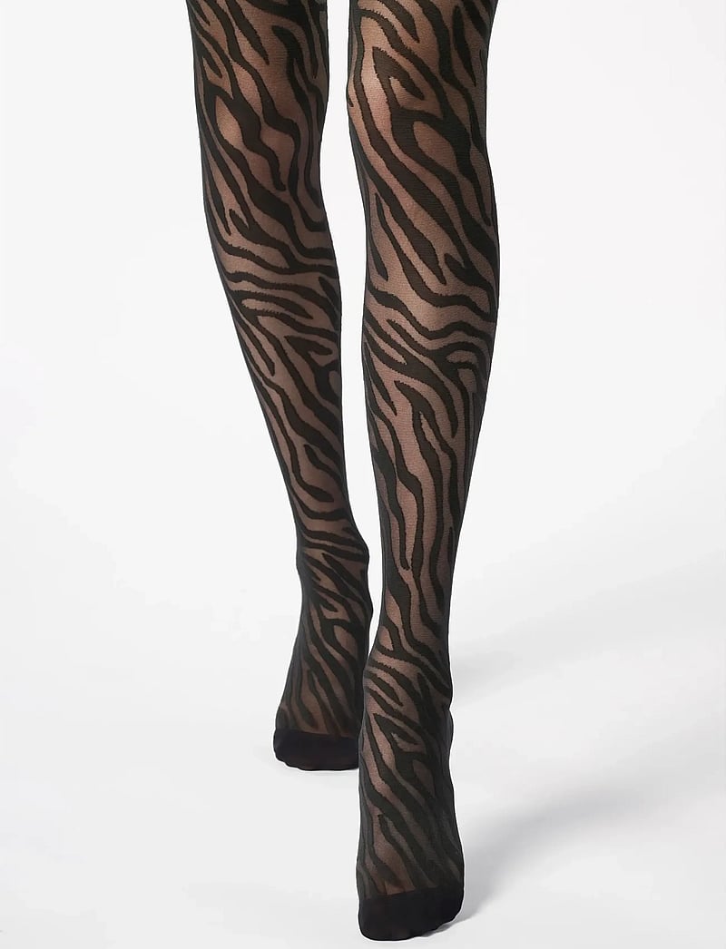 Oroblu - Oroblu Savage tights - særlige begivenheder - black/black - 4