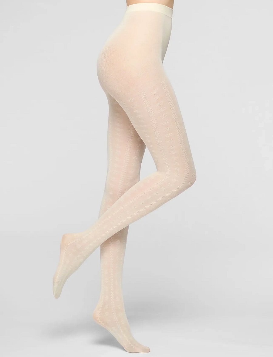 Oroblu - Oroblu Texture grace tights lyocell - special occasions - wool - 4