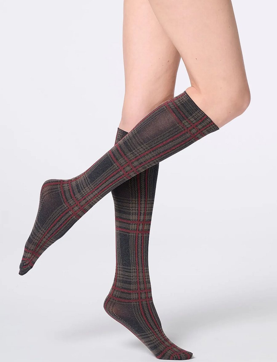 Oroblu - Oroblu Scottish flair knee-highs 60 - knee-high socks - black - 0