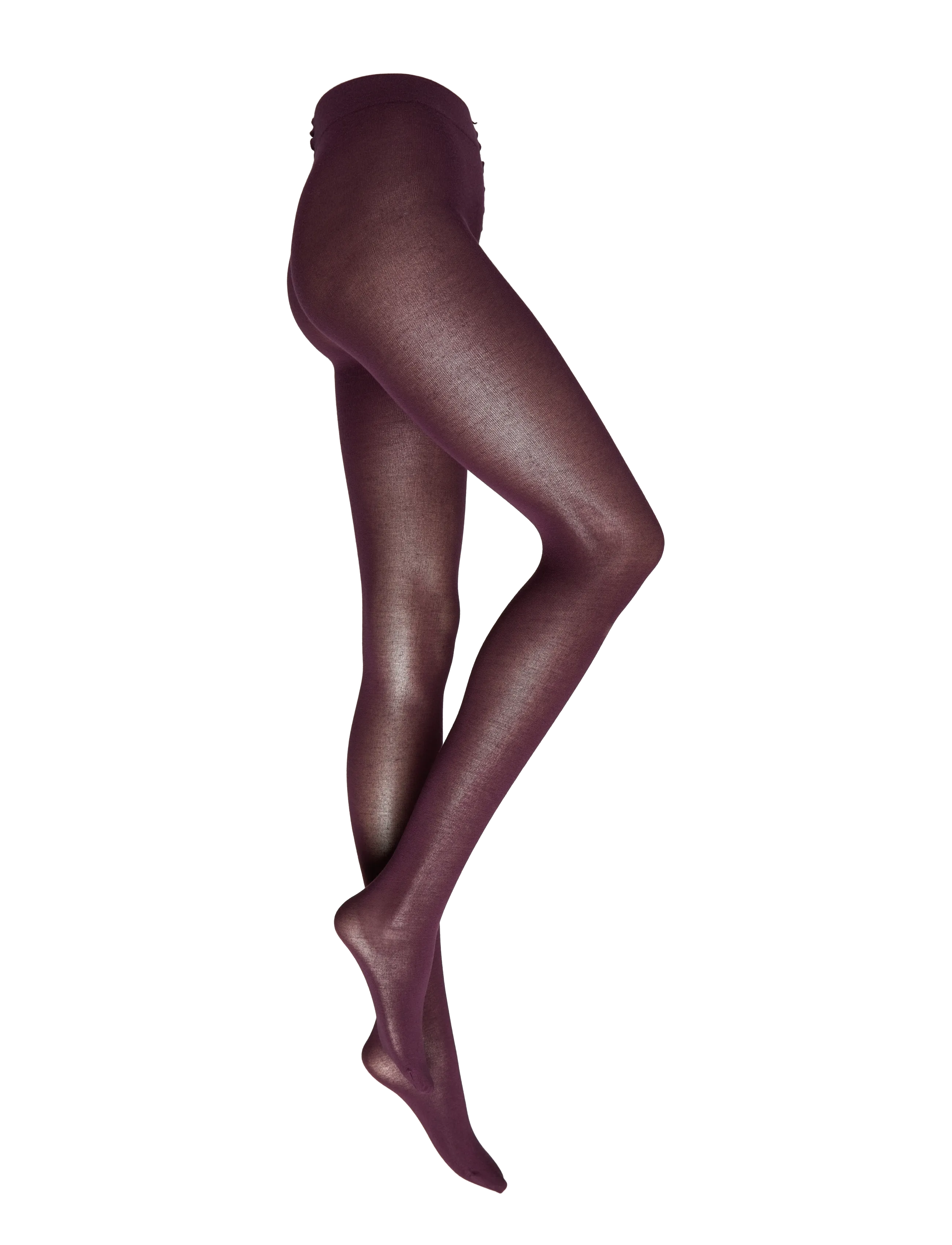 Oroblu Cheryl Tights Modal/Cashmere - PLUM 3