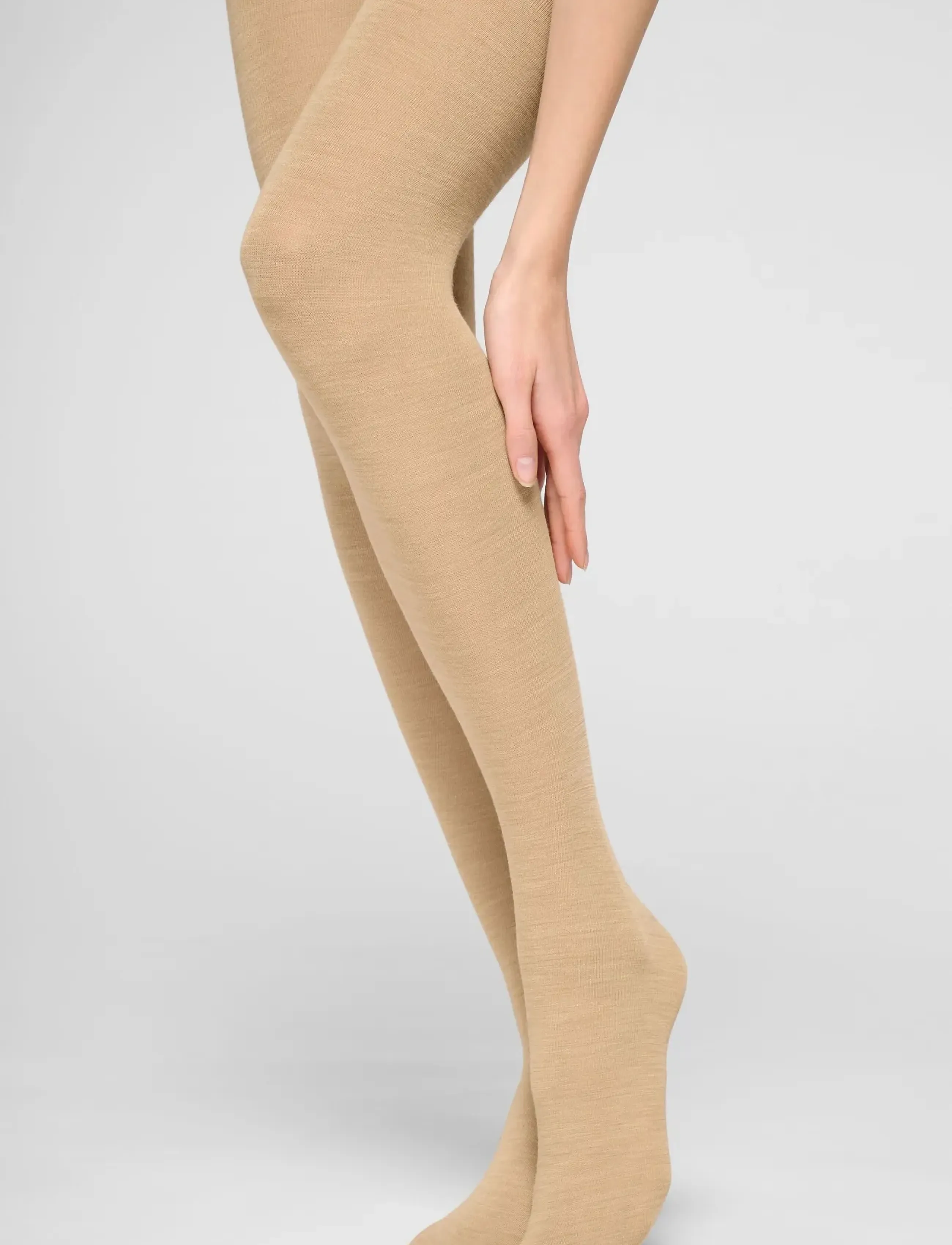 Oroblu - Oroblu Nives Fine Wool Tights - special occasions - beige - 4
