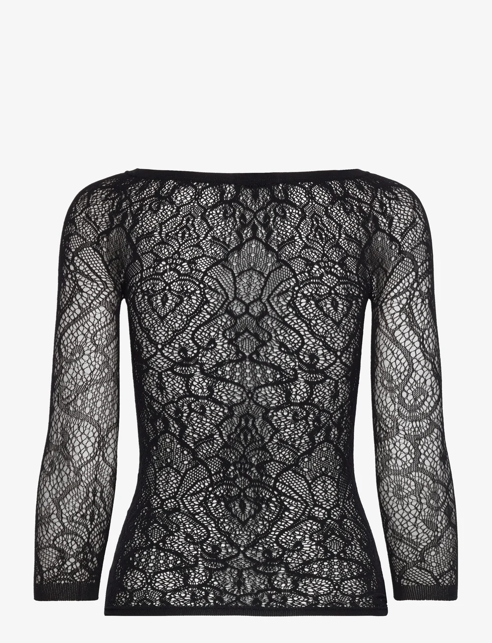 Oroblu - Oroblu Lace net t-shirt - langærmede toppe - black - 1