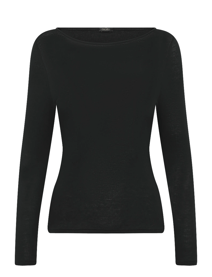 Oroblu - Oroblu Perfect Line Cashmere Long S - black - 0