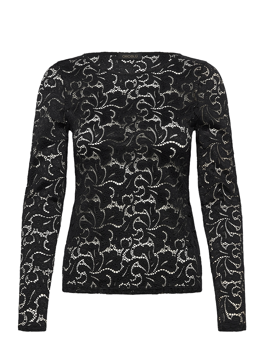 Oroblu - Oroblu Perfect Line glamour lace ca - pikkade varrukatega pluusid - black - 1