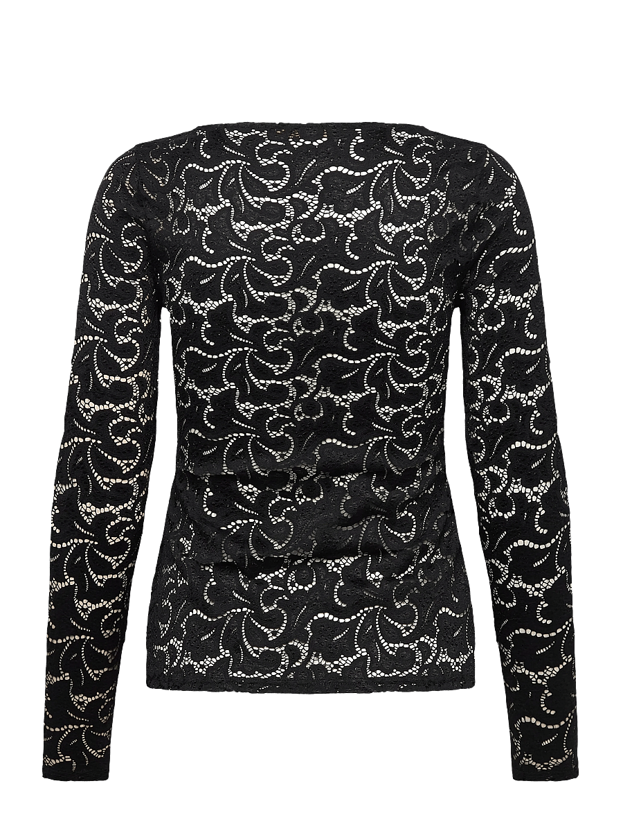 Oroblu - Oroblu Perfect Line glamour lace ca - pikkade varrukatega pluusid - black - 2