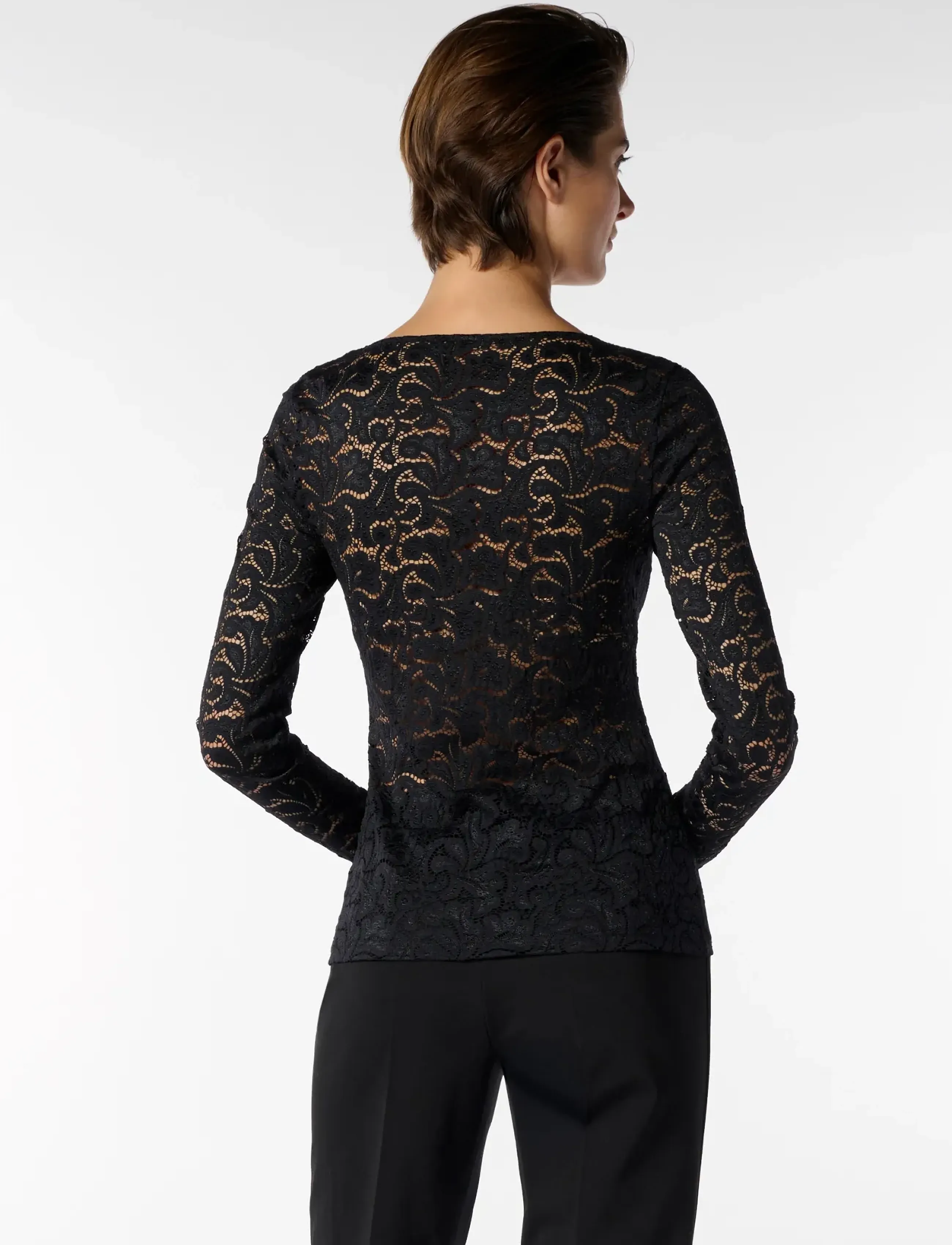 Oroblu - Oroblu Perfect Line glamour lace ca - pikkade varrukatega pluusid - black - 3