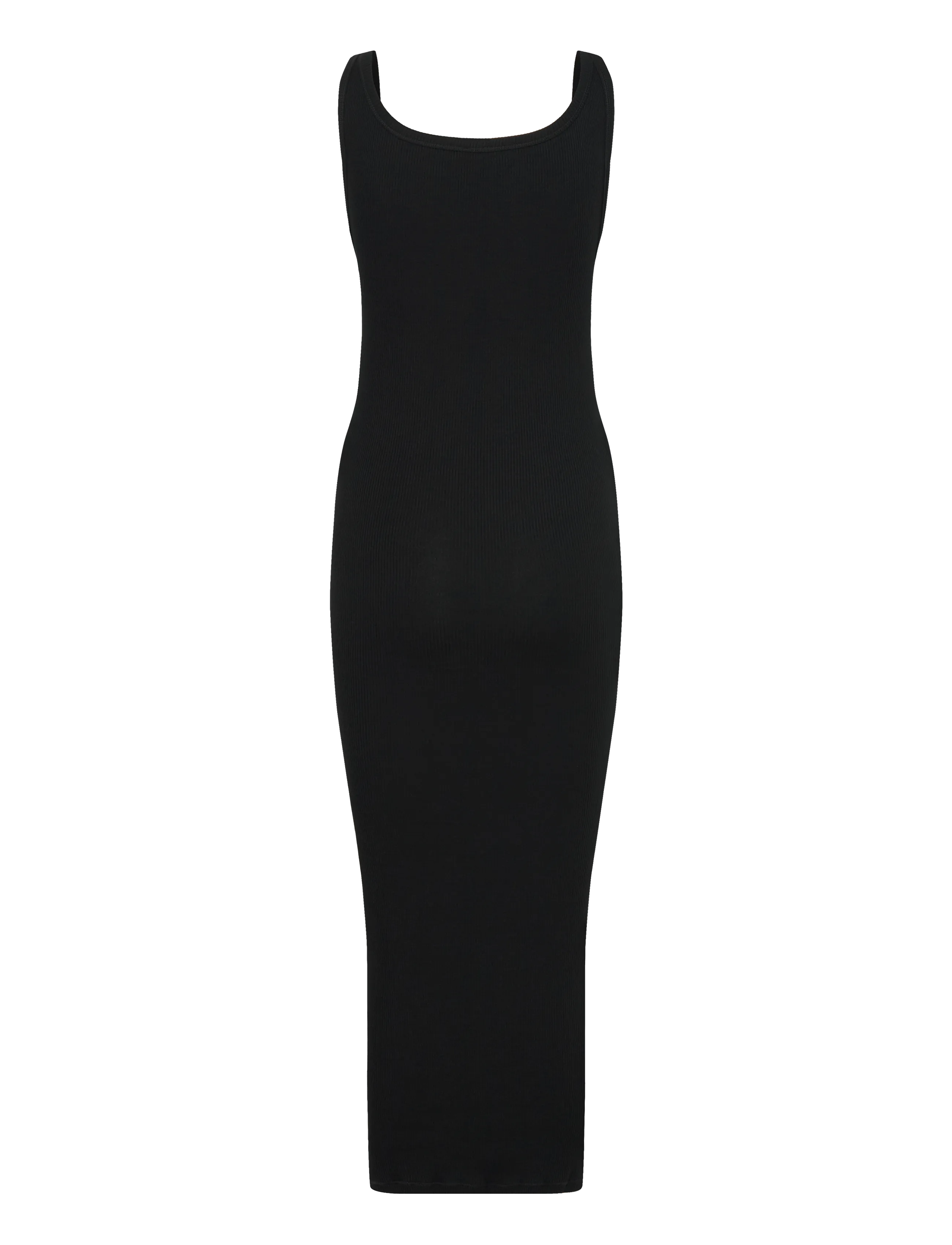Oroblu - Oroblu Perfect Line rib dress/overt - strickkleider - black - 2