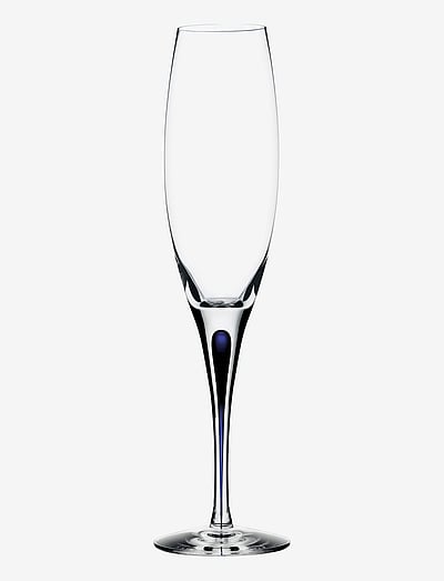 Orrefors INTERMEZZO BLUE CHAMPAGNE 26CL (20CL) - Sektgläser - BLUE / clear