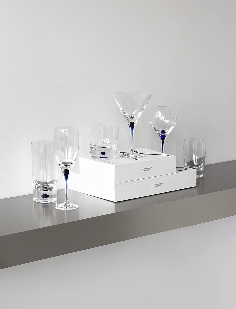 Orrefors - INTERMEZZO BLUE WINE 32CL (25CL) - weißweingläser - blue - 1