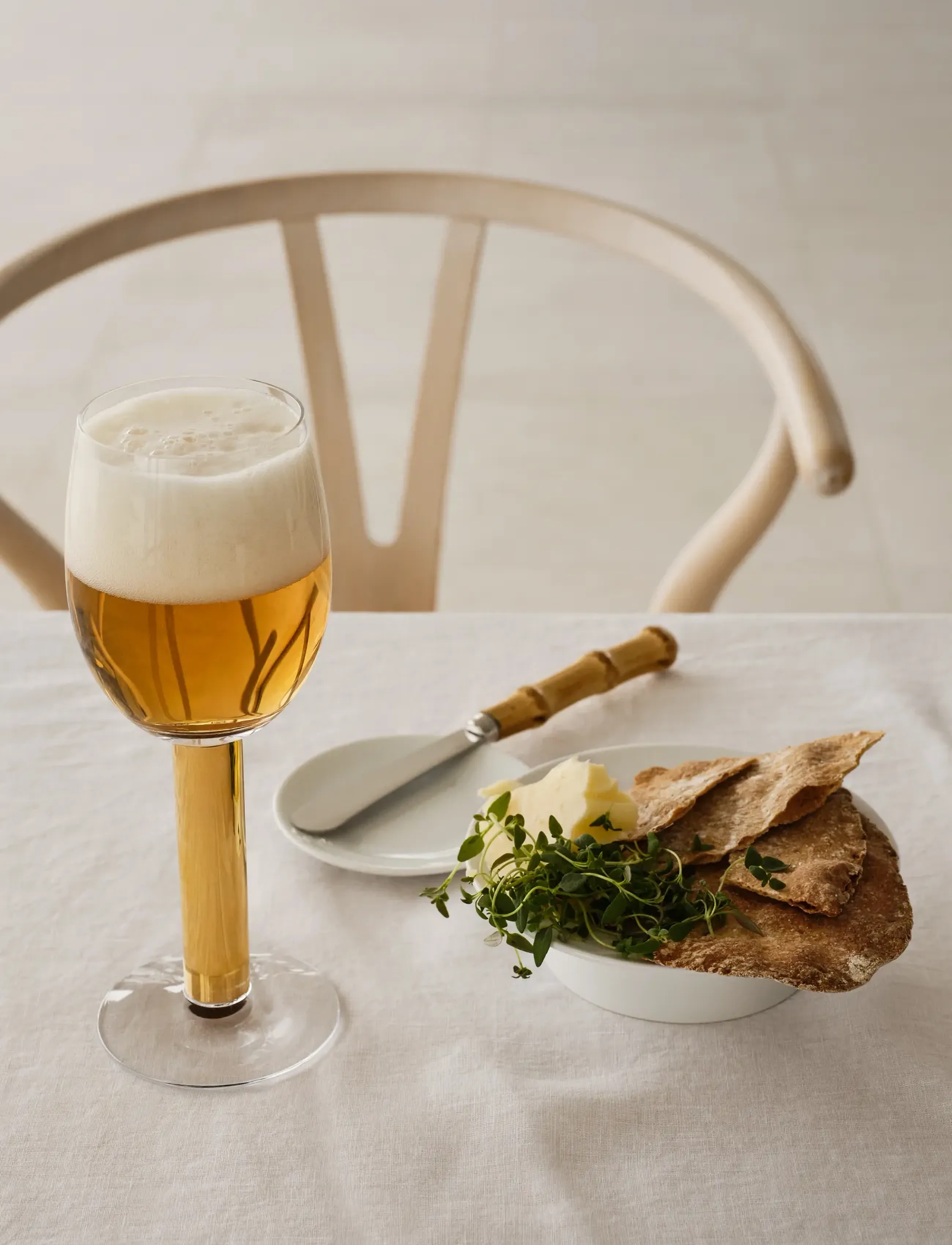 Orrefors Ædel Øl 39Cl (37Cl), 39 CL, Glass, Gold - Beer Homeware