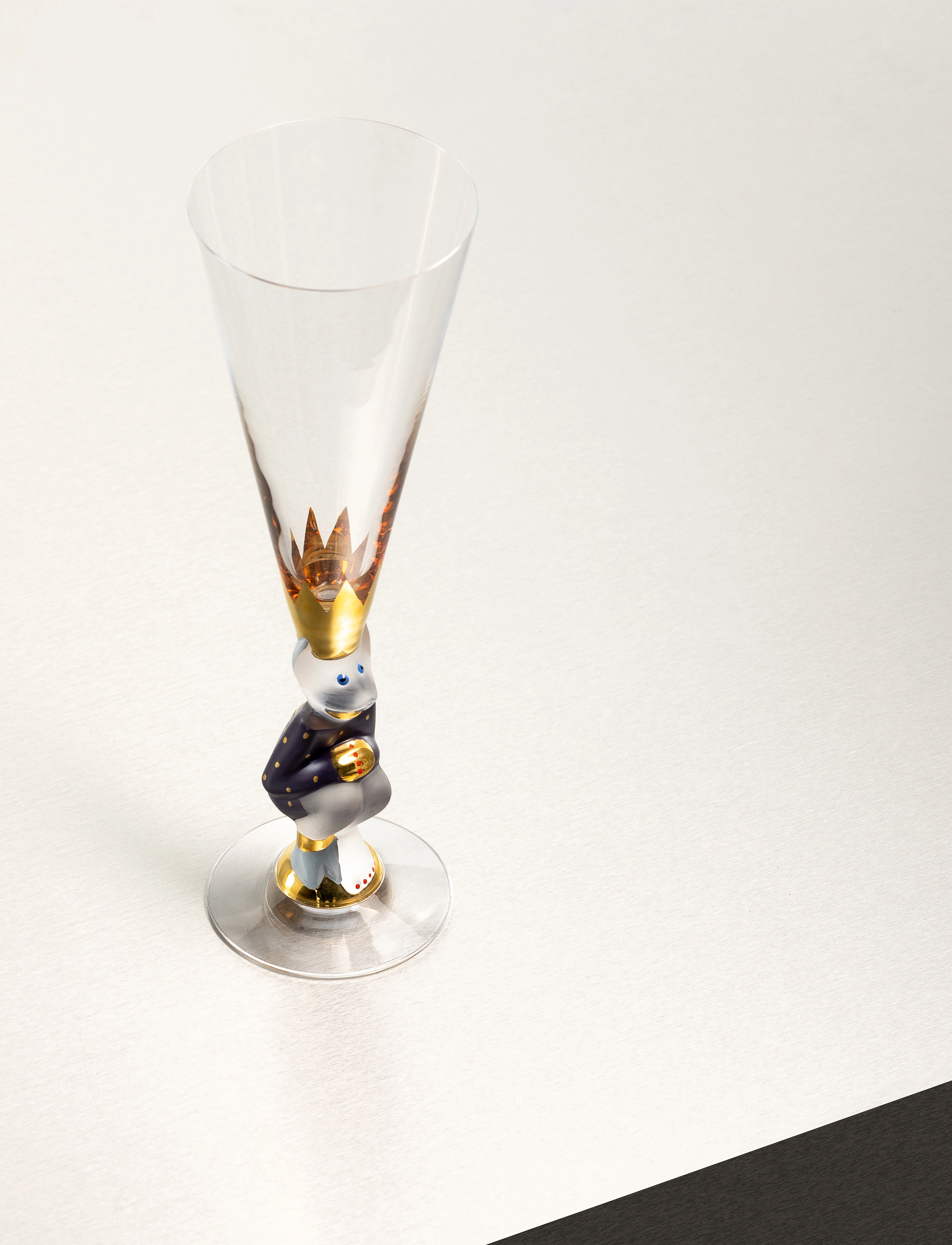 Orrefors The Sparkling Devil Champagneglas, Rød, 19 Cl, CL, Glass, Rot - Champagne Homeware