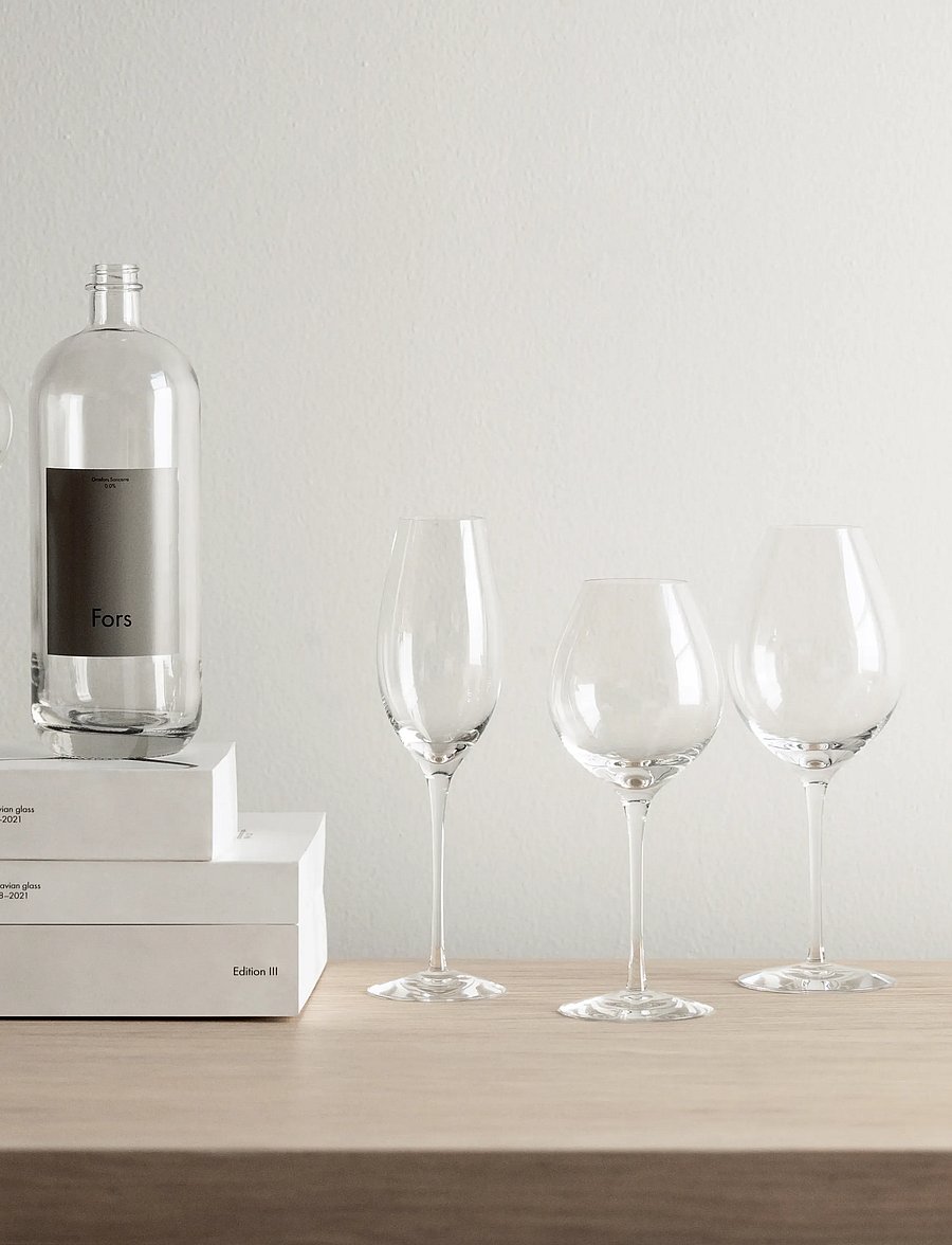 Orrefors - DIFFERENCE SPARKLING 32CL (31CL) - sektgläser - clear - 1