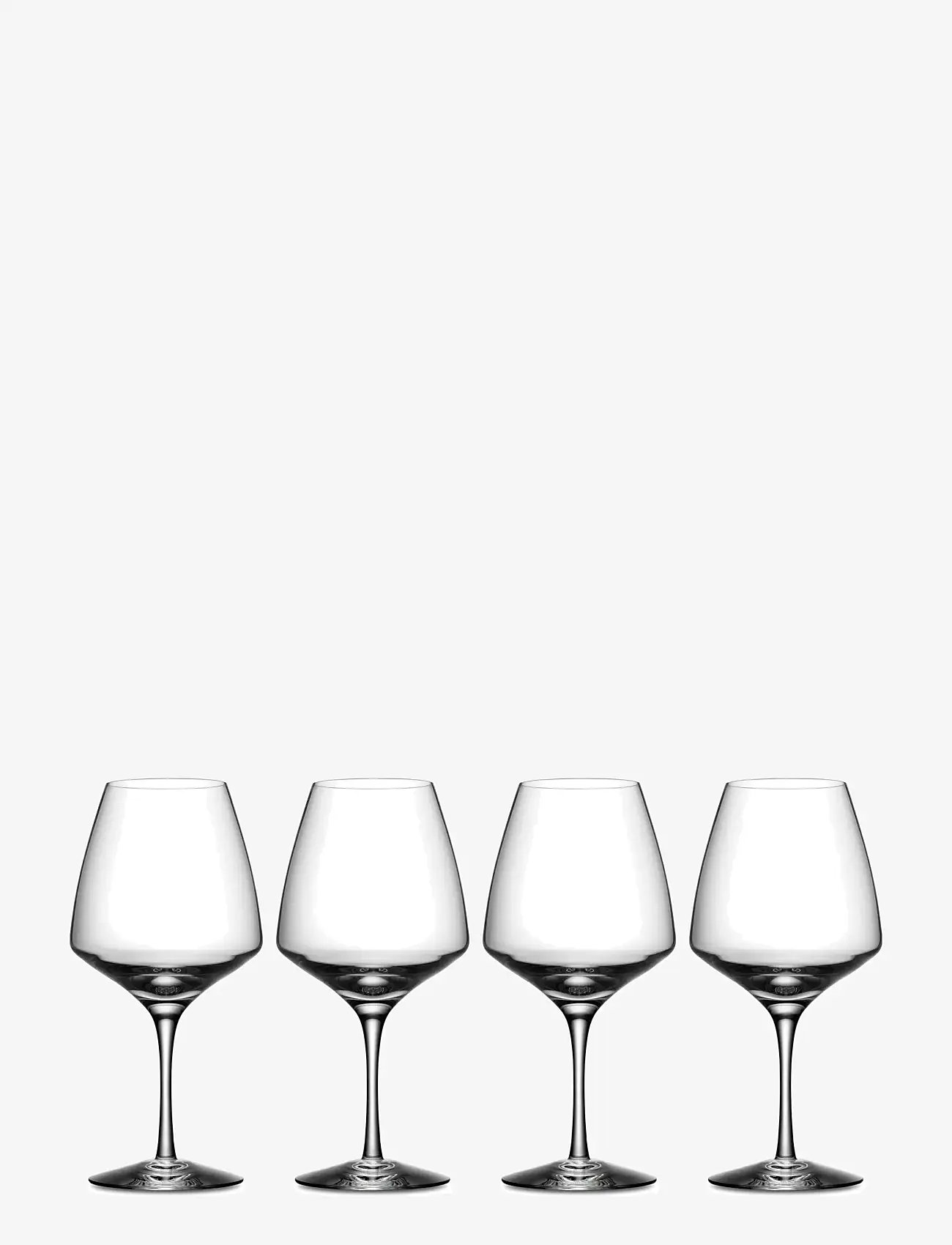 Orrefors - PULSE Wine 4-PACK 46CL - rødvinsglas - clear - 0