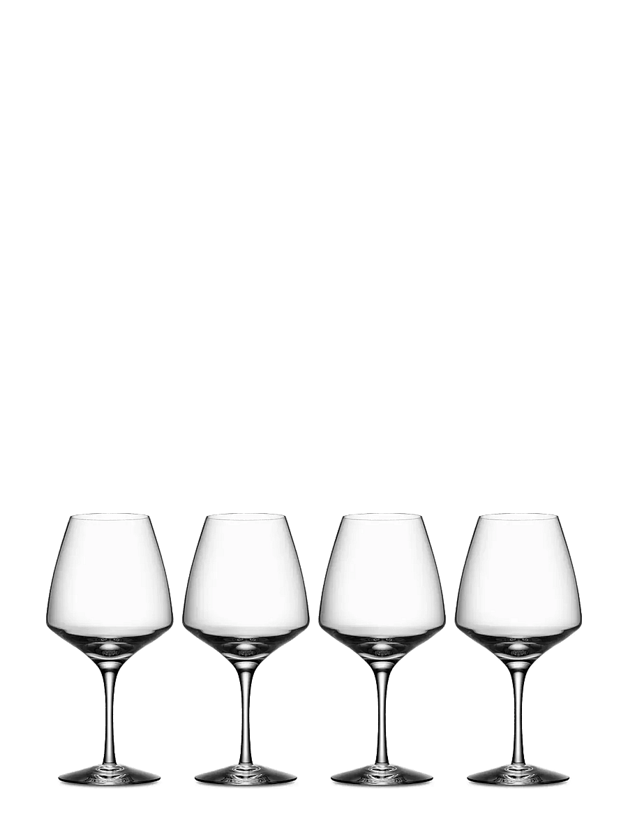 Orrefors - Pulse wine glass 46cl 4-pack - punase veini pokaalid - clear - 0