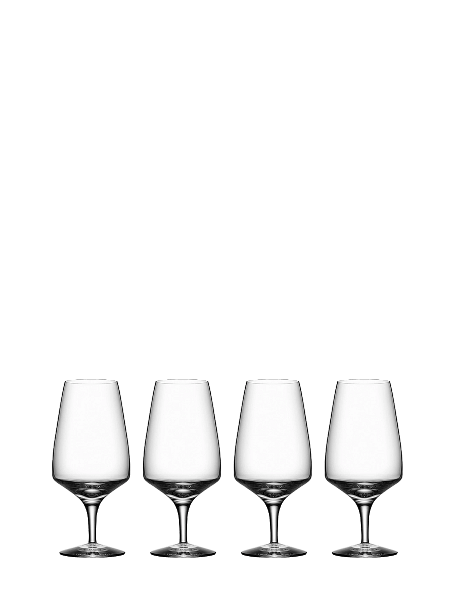 Orrefors - Pulse beer glass 55cl 4-pack - Õlleklaasid - clear - 0